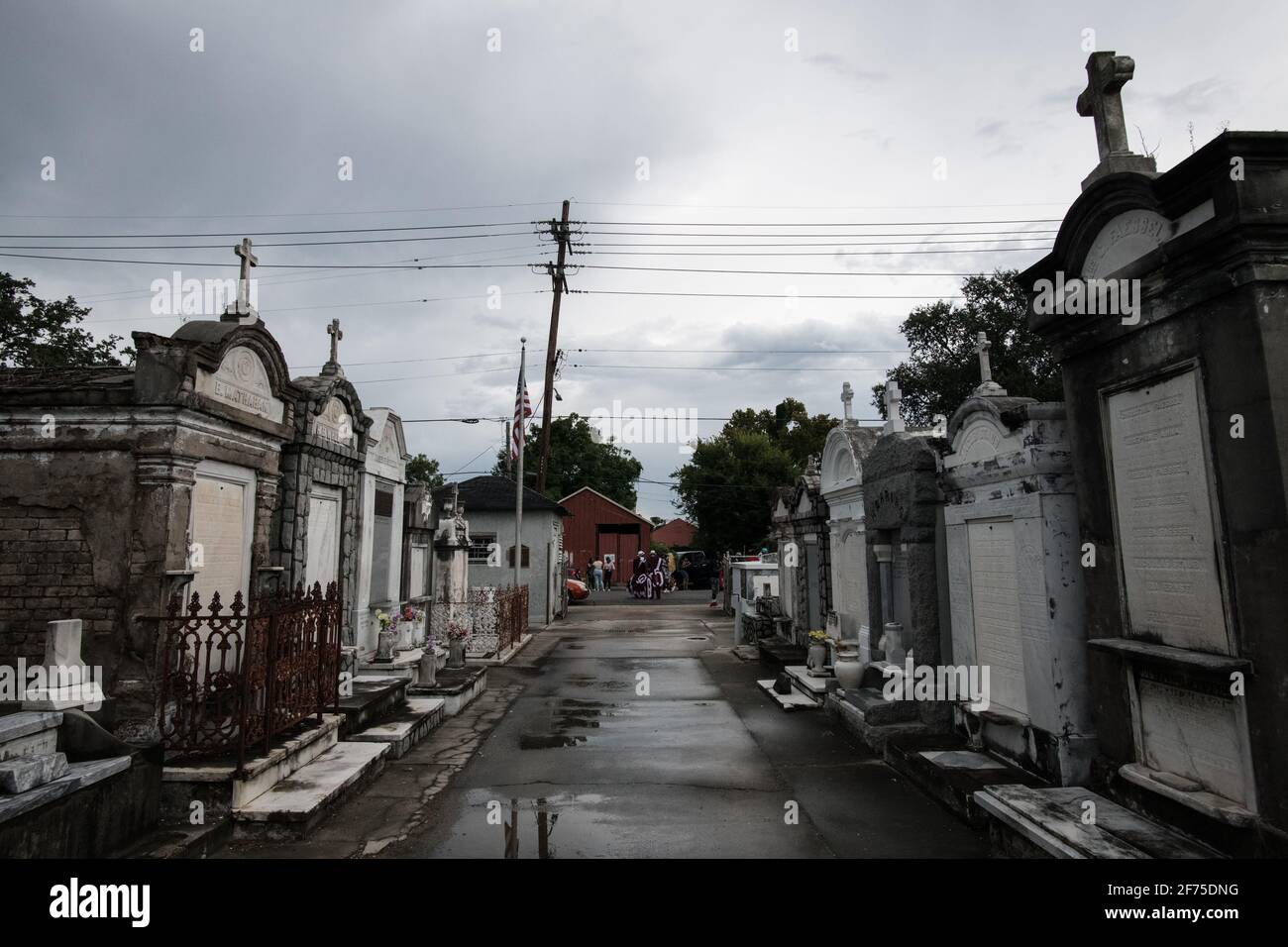 The historic above-ground tombs of Joseph's Cemetery in New Orleans ...