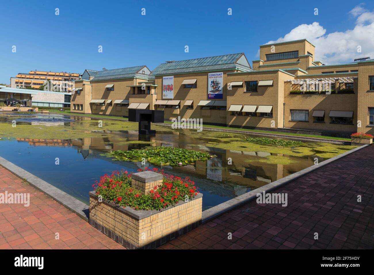 Exterior of Gemeentemuseum, The Hague, Netherlands, Europe Stock Photo