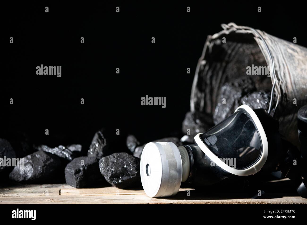 Black gas mask lies hi-res stock photography and images - Alamy