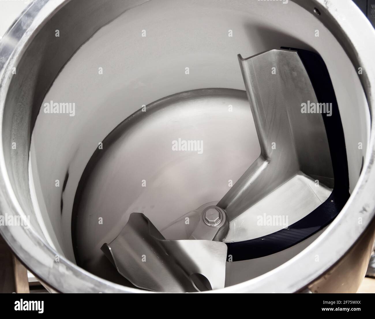 Vacuum Food Mixing Tumbler. Food industry Stock Photo Alamy