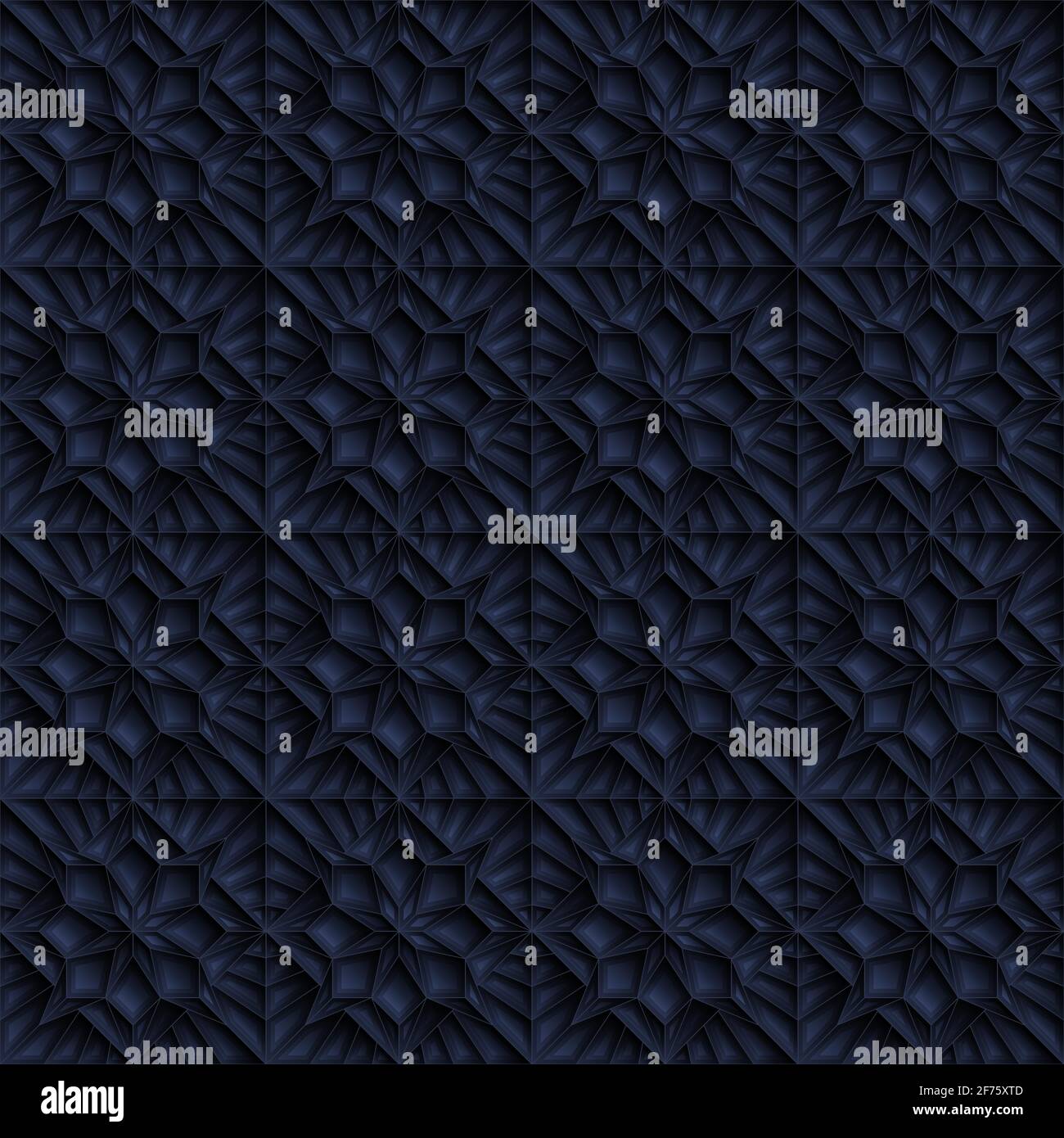 Geometric star pattern, vector background Stock Vector