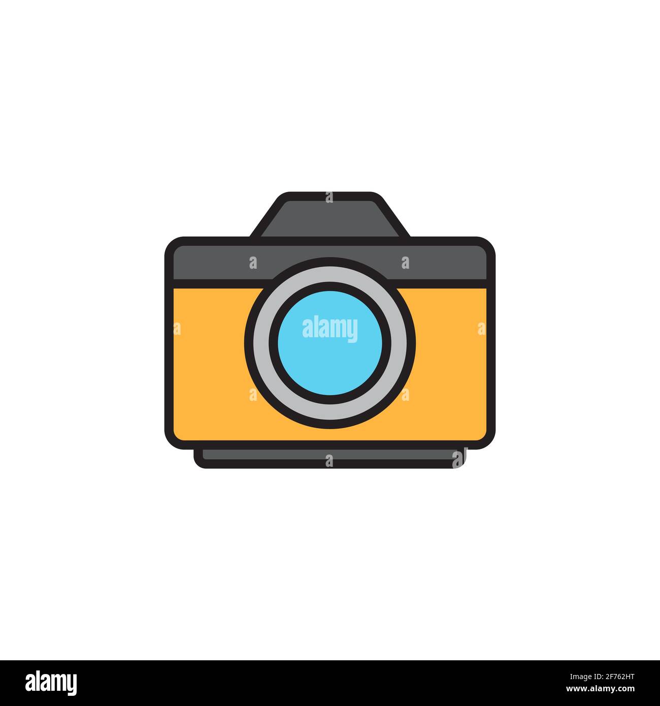 Photo Camera Icon Isolated On Color Background Foto Camera Icon Vintage Style Drawing Vector Illustration Stock Vector Image Art Alamy