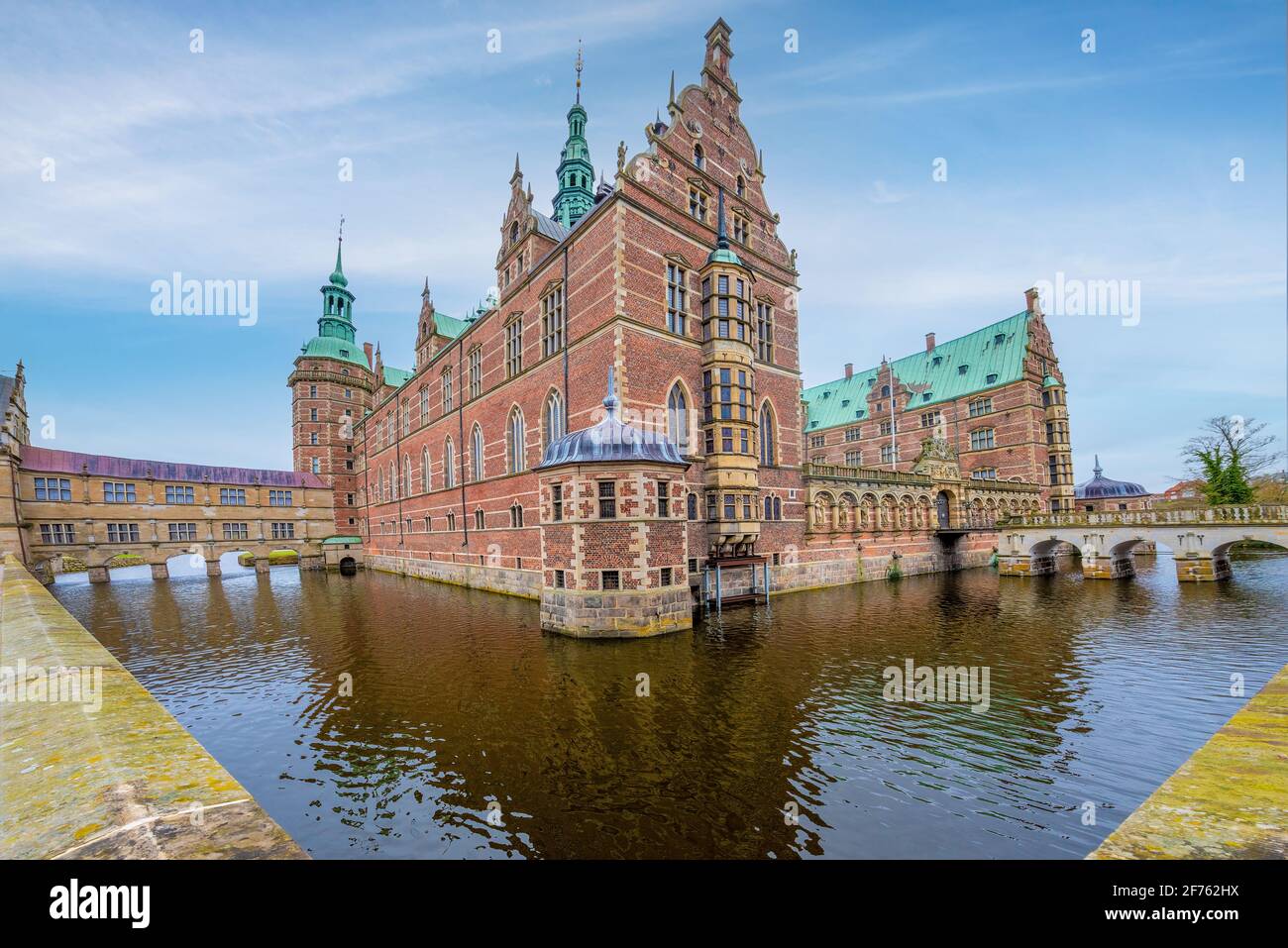 Hillerod, Denmark; April 4, 2021 Built in the early 17th century