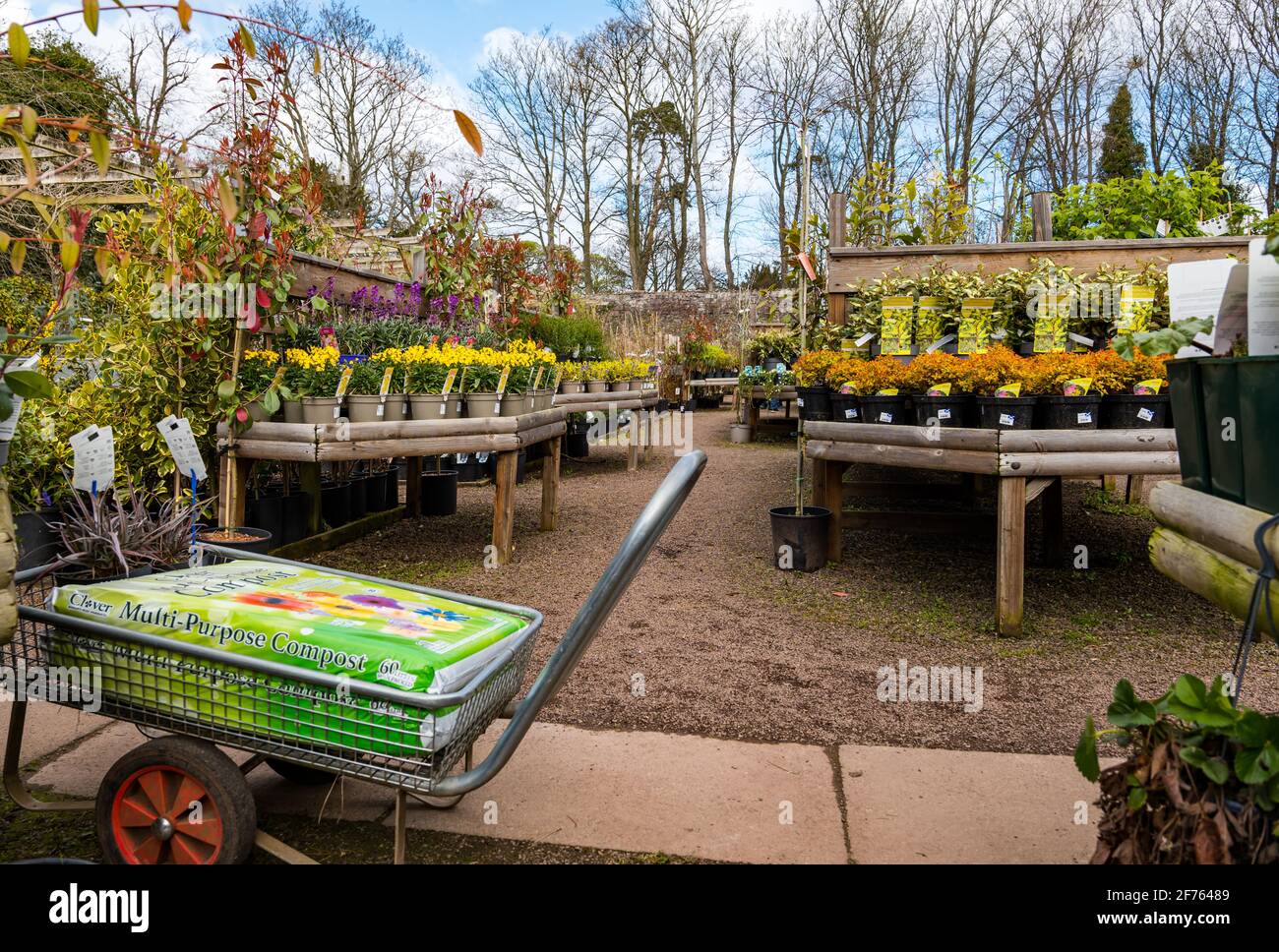 Garden Centre Trolley High Resolution Stock Photography and Images - Alamy