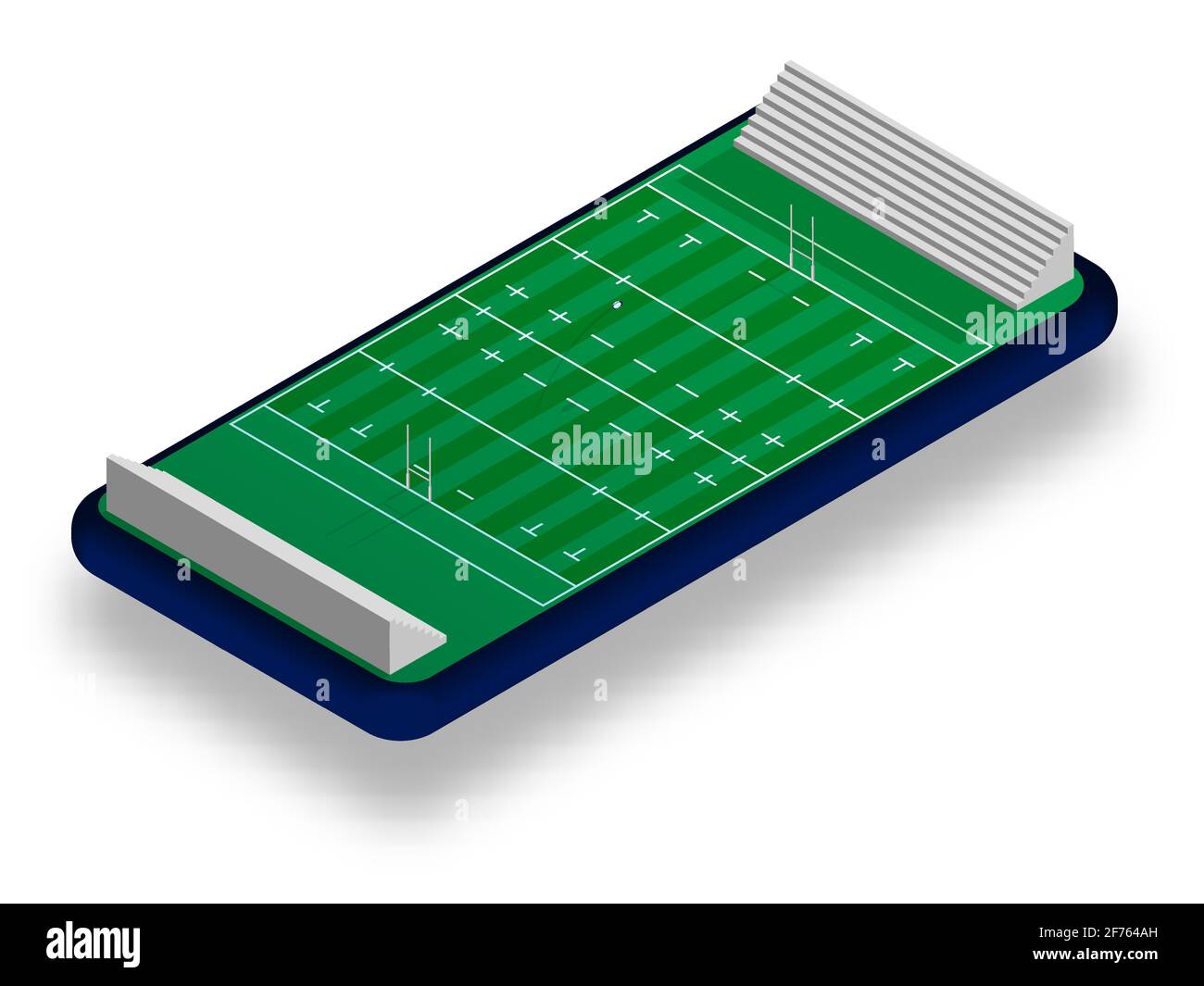 Rugby action scoring Cut Out Stock Images & Pictures - Alamy