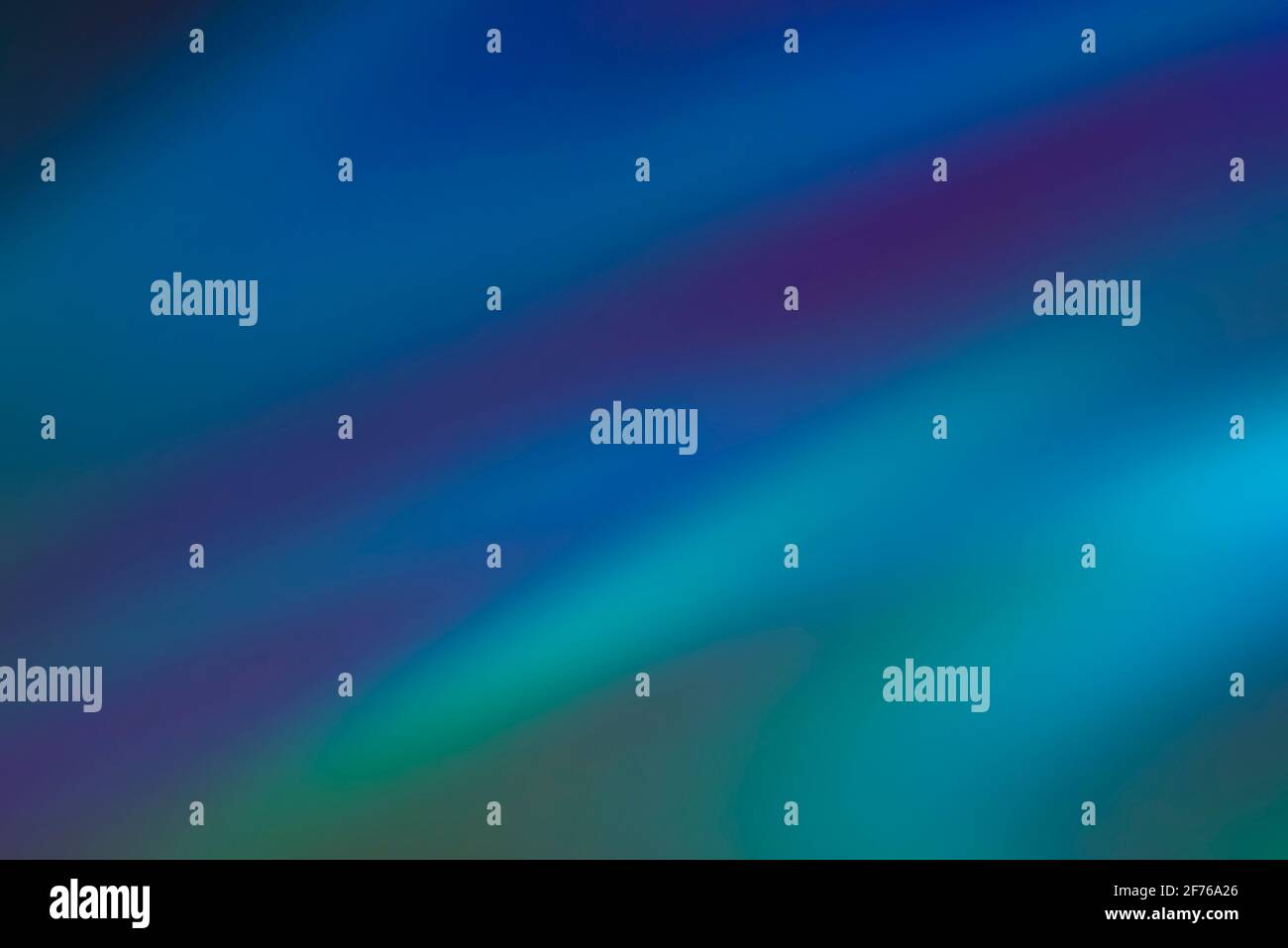 Abstract blue and turquoise blurred light background for mockups. Trendy creative gradient Stock Photo