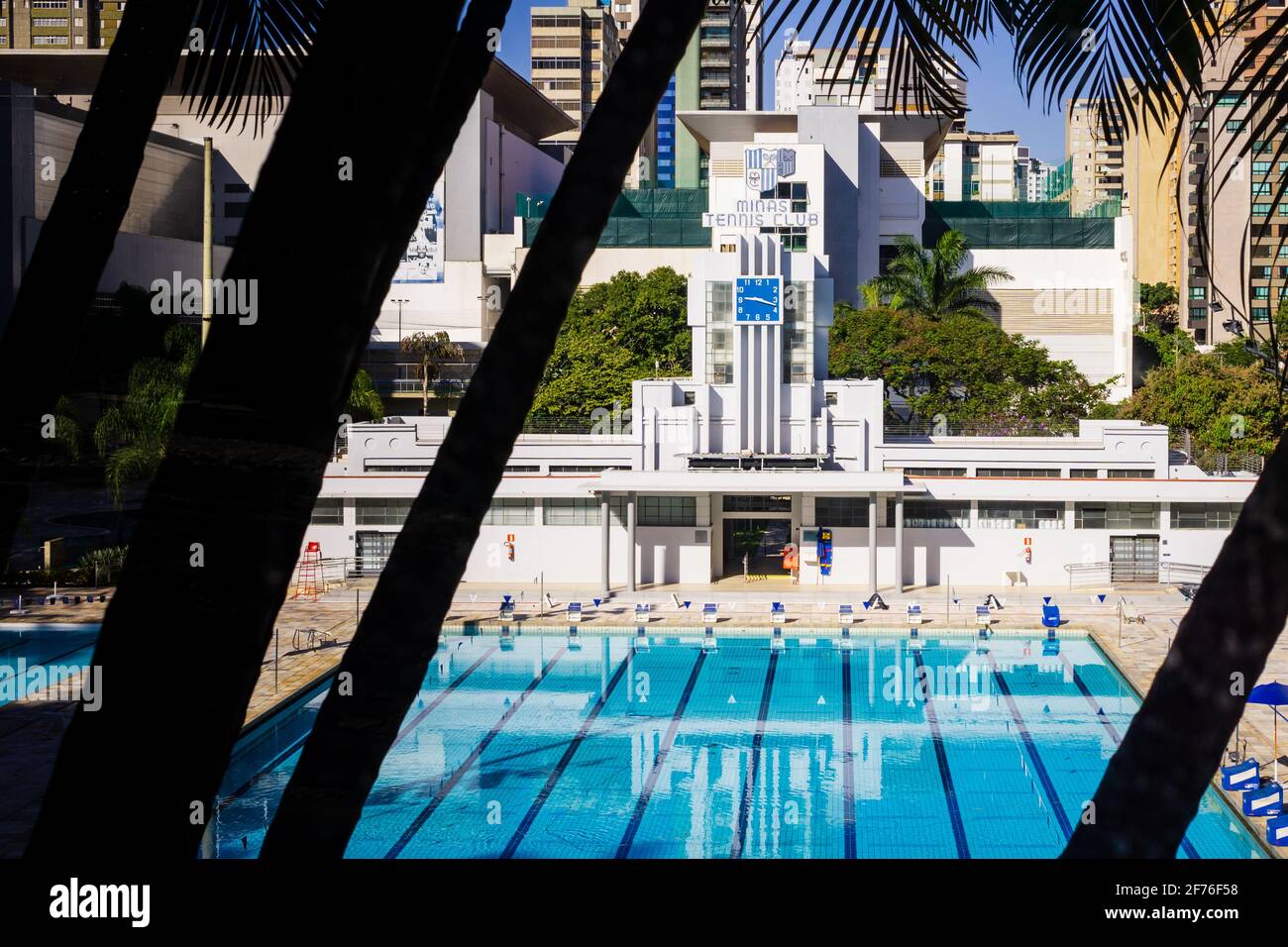 Swimming pool at Minas Tenis Clube, Belo Horizonte, Brazil Stock Photo -  Alamy