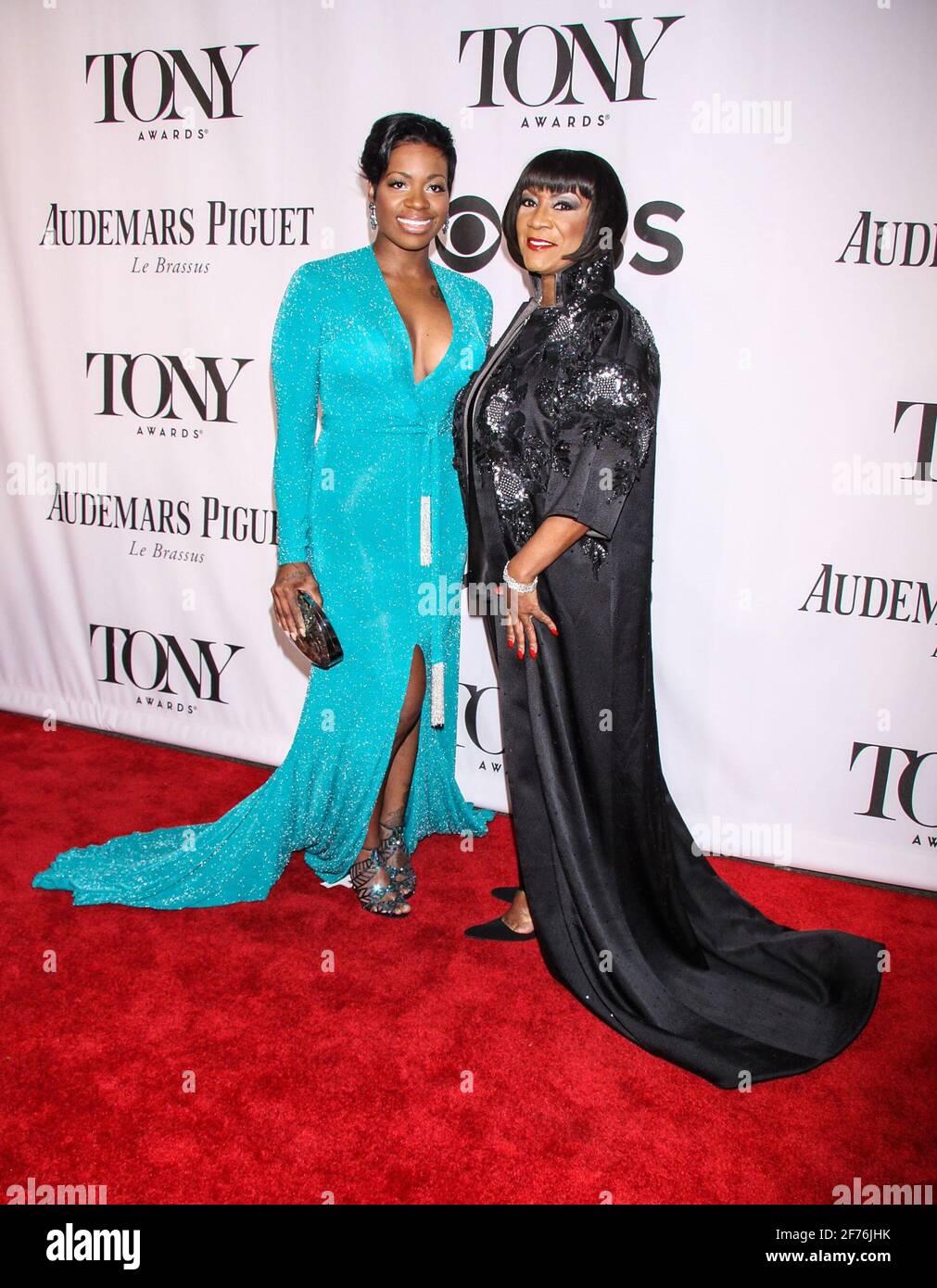 NEW YORK, NY JUNE 8 Fantasia Barrino and Patti LaBelle arrive for