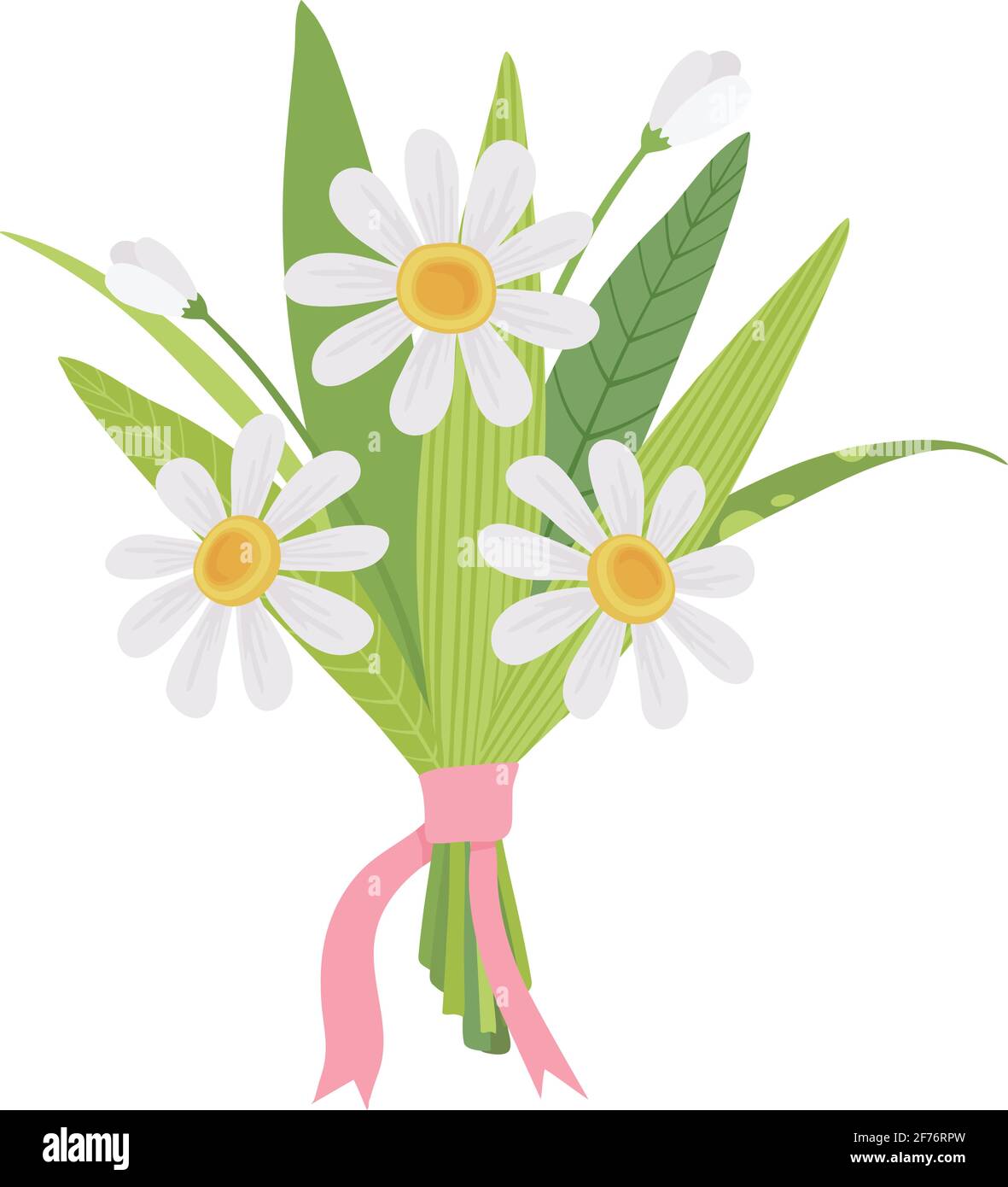 Holiday spring flower bouquet icon, cartoon style Stock Vector Image ...
