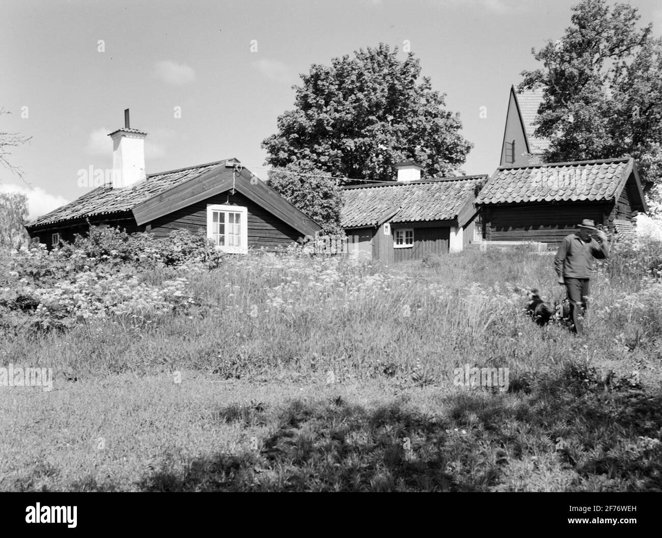 Old cabins Black and White Stock Photos & Images - Alamy