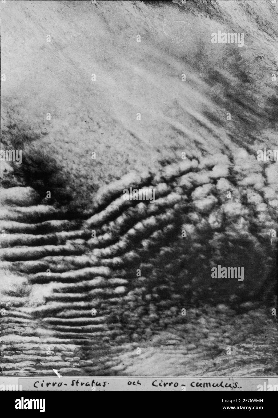 Cirrus and stratus Black and White Stock Photos & Images - Alamy