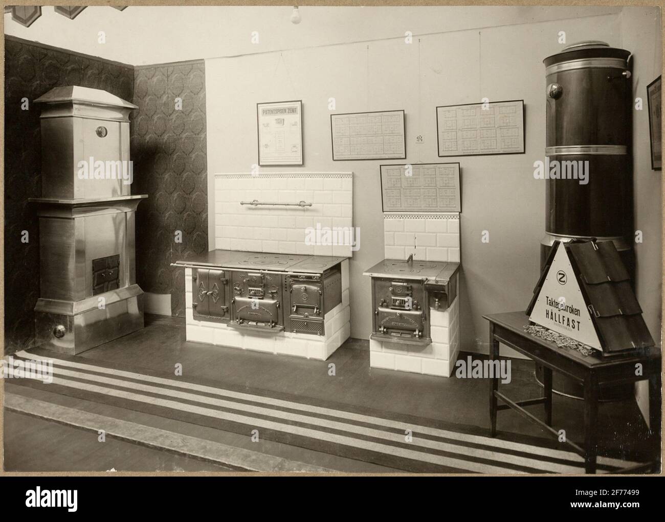 Building and Bo Exhibition at Liljevalchs in 1925. Industrial company