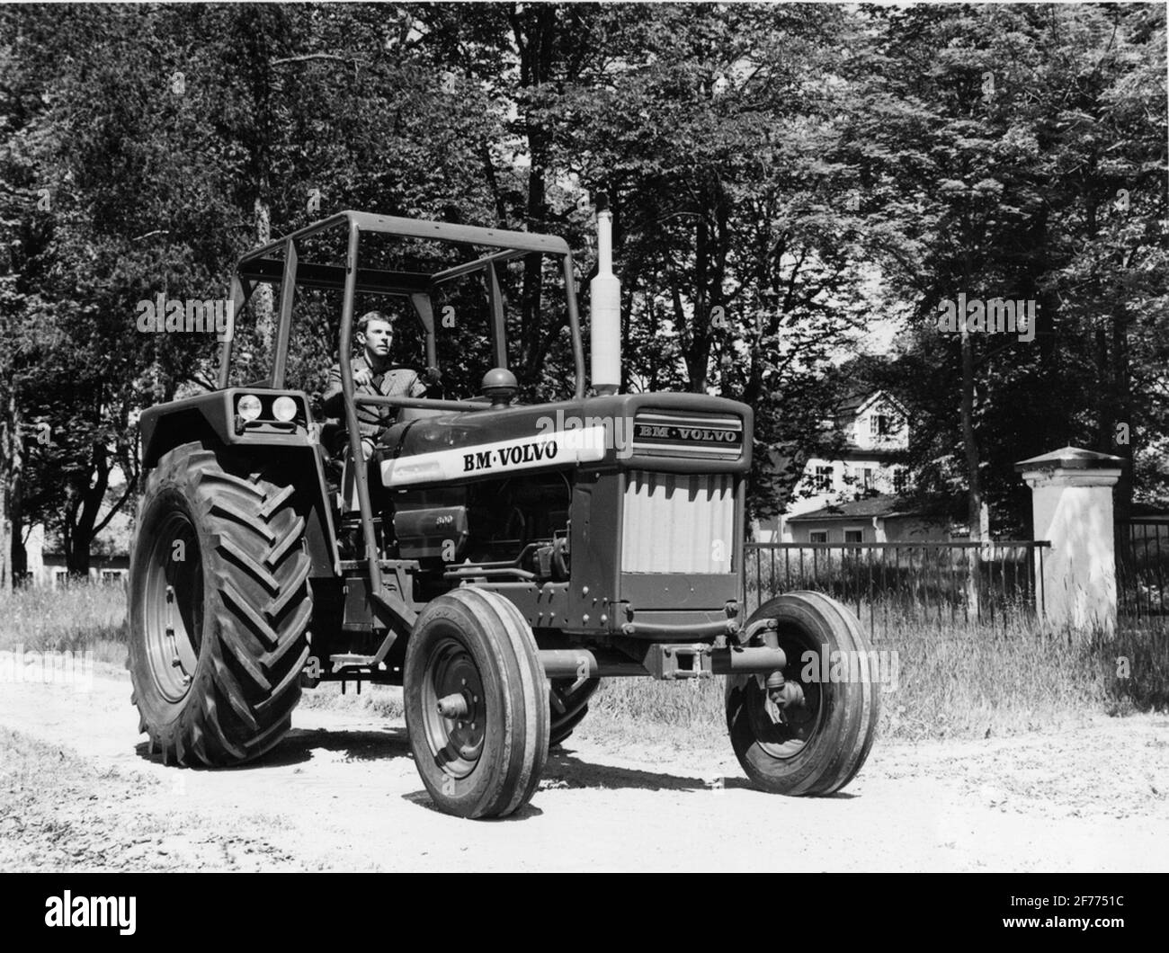 Tractor from BM. Volvo. Stock Photo