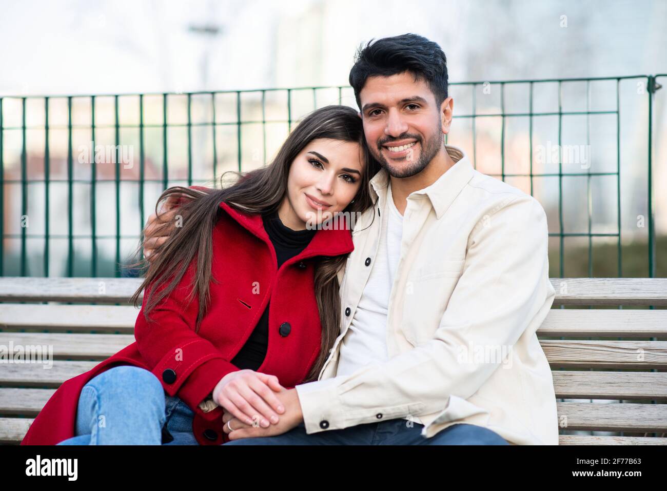 Arab man sitting on park bench hi-res stock photography and images - Alamy