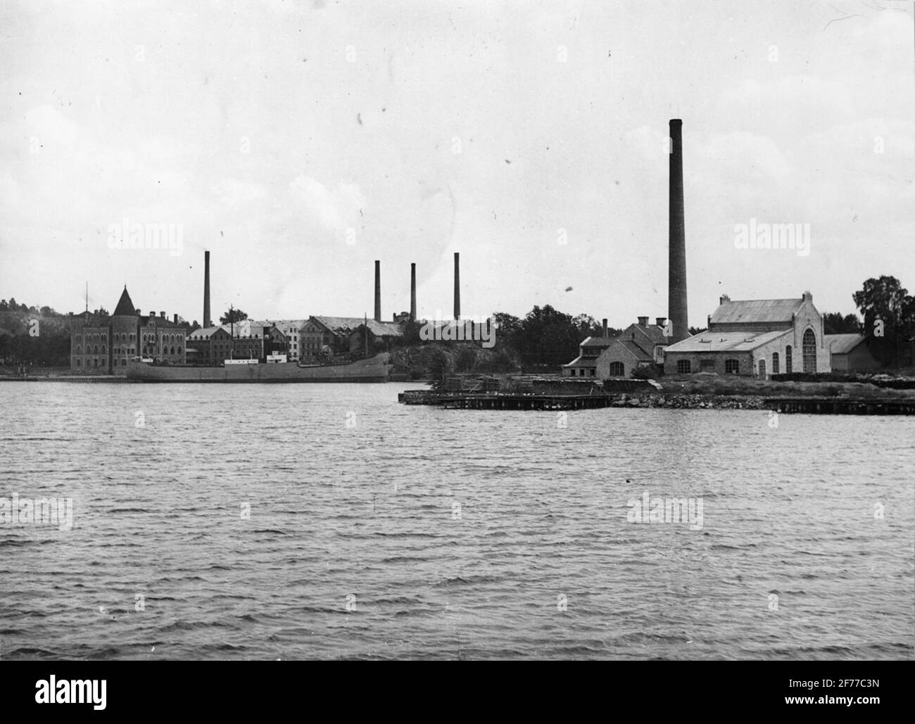 Gustavsberg's porcelain factory Stock Photo Alamy
