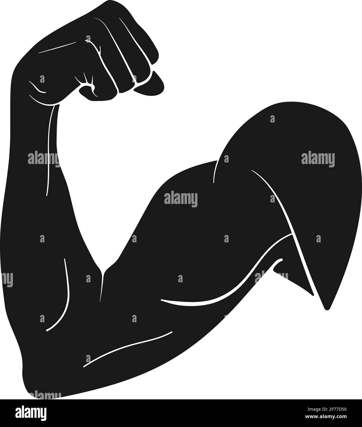 Muscular vector vectors hi-res stock photography and images - Alamy