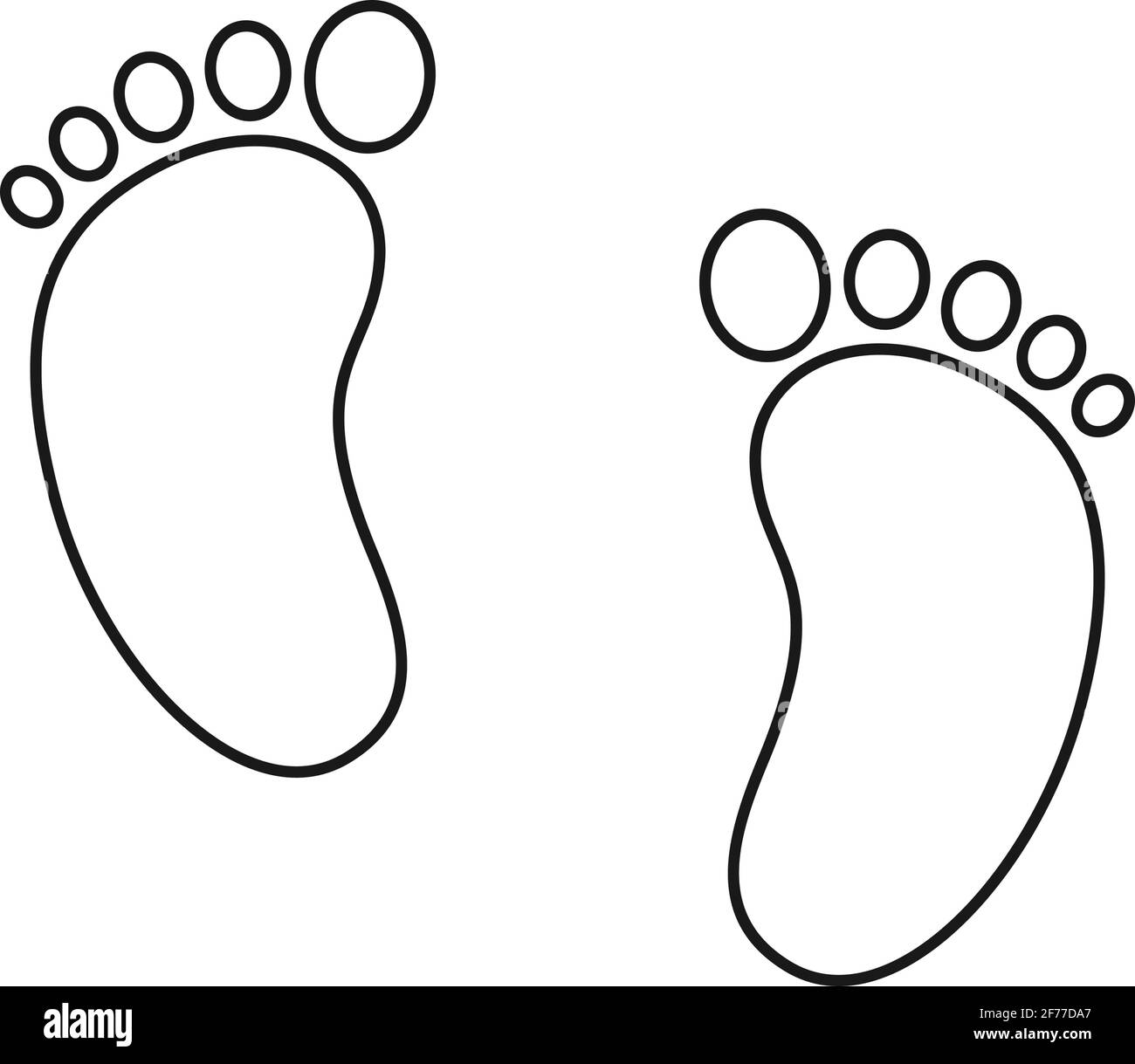 Footprint stamp cheap