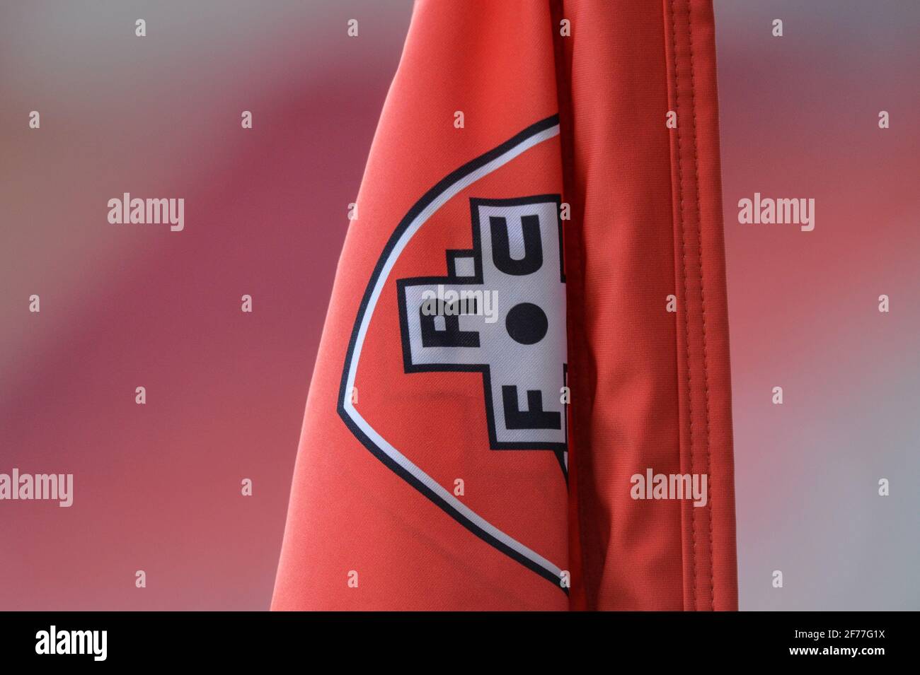 Rotherham, UK. 23rd Mar, 2021. Rotherham United corner flag in