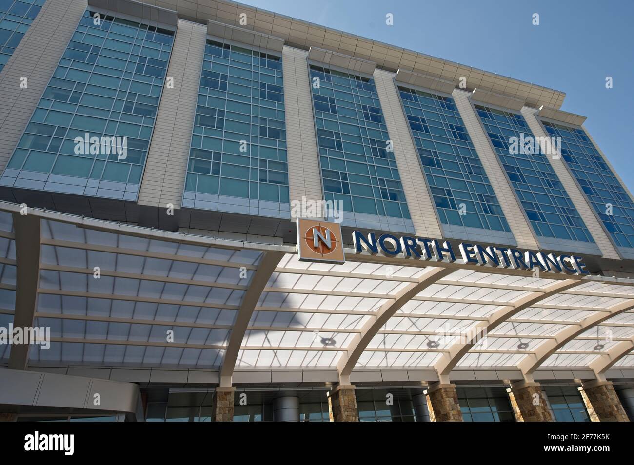 UNITED STATES - April 5, 2021: Media tour of the new North Tower at Inova Loudoun Hospital in Lansdowne. (Photo By Douglas Graham) Stock Photo