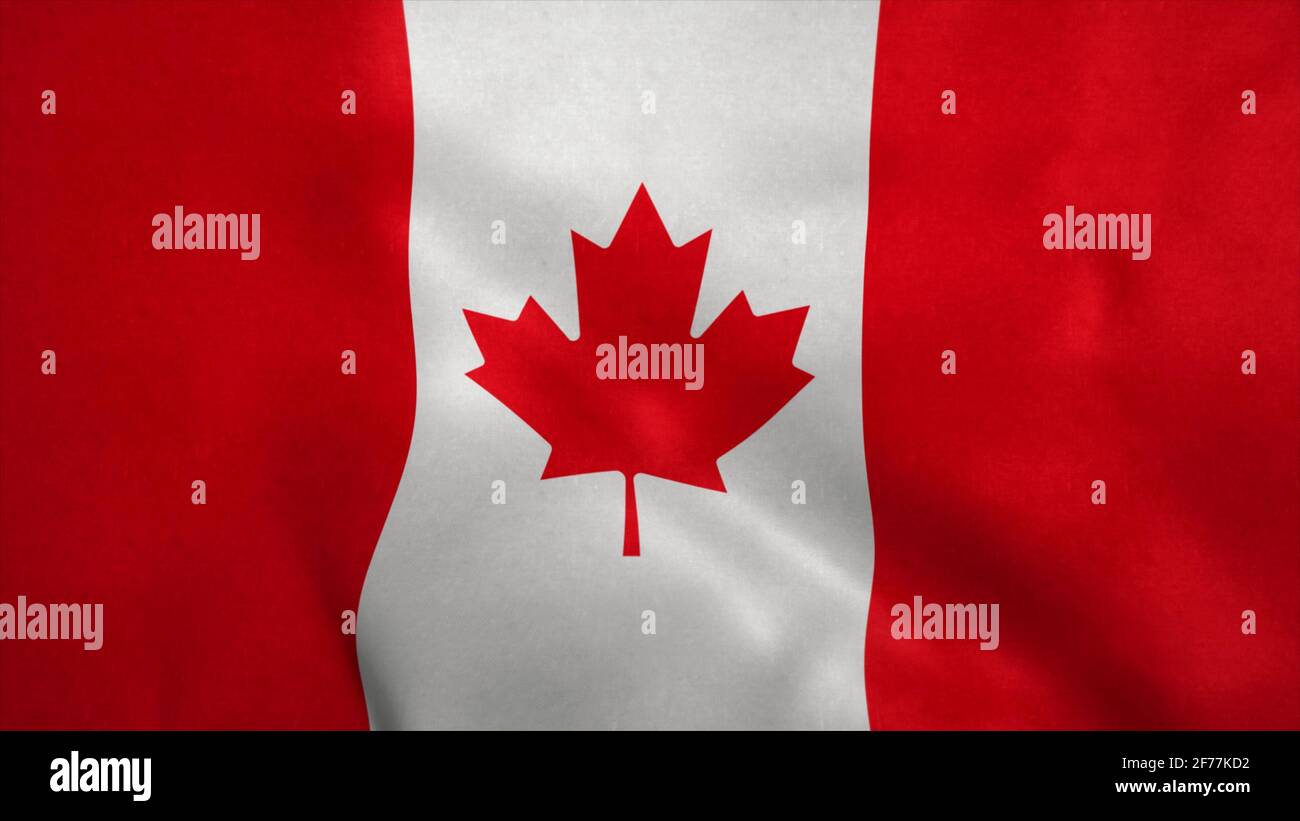 Old canada flag waving wind hi-res stock photography and images - Alamy