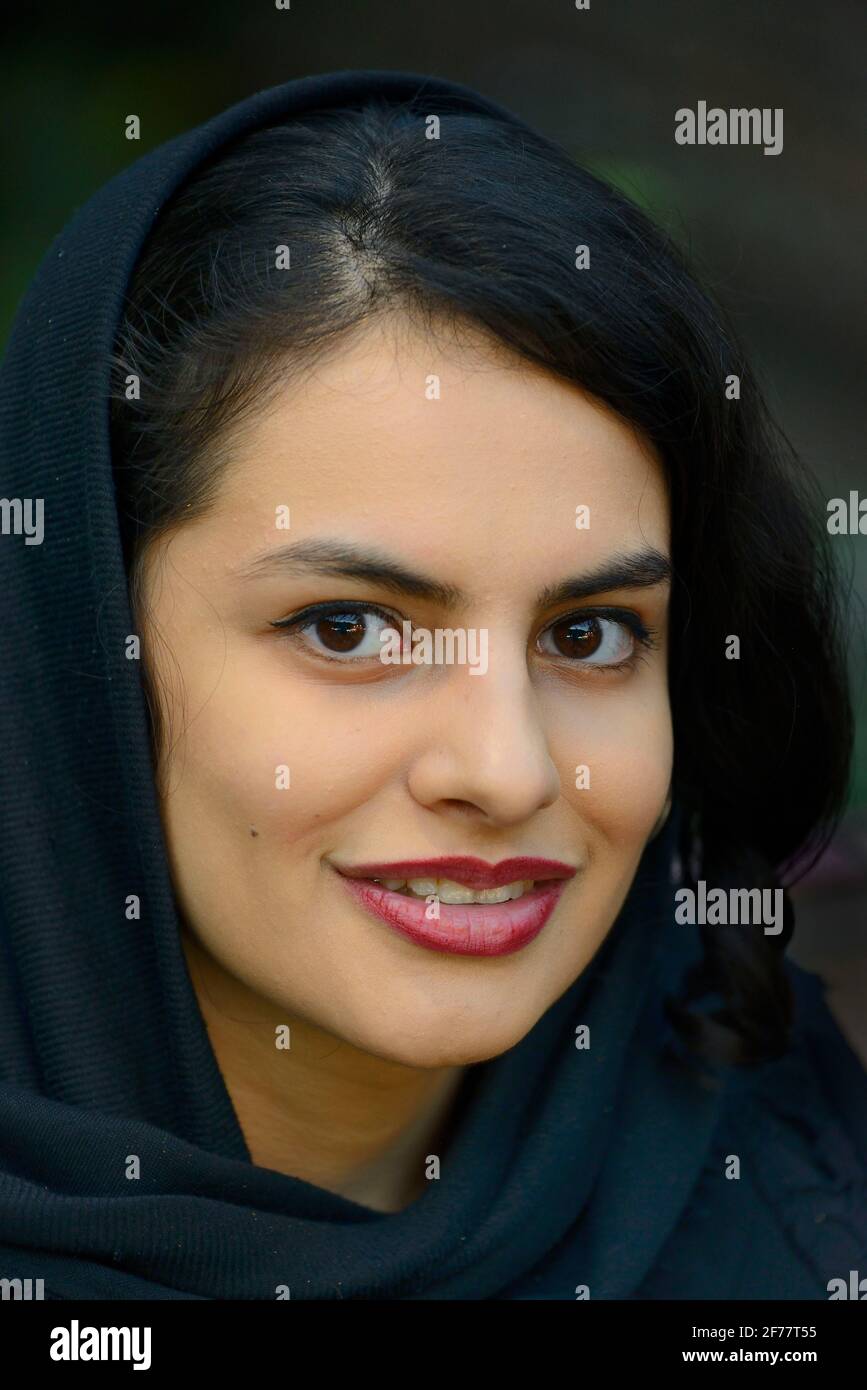 iranian young women with louis vuitton scarves, Central district, Tehran,  Iran Stock Photo - Alamy