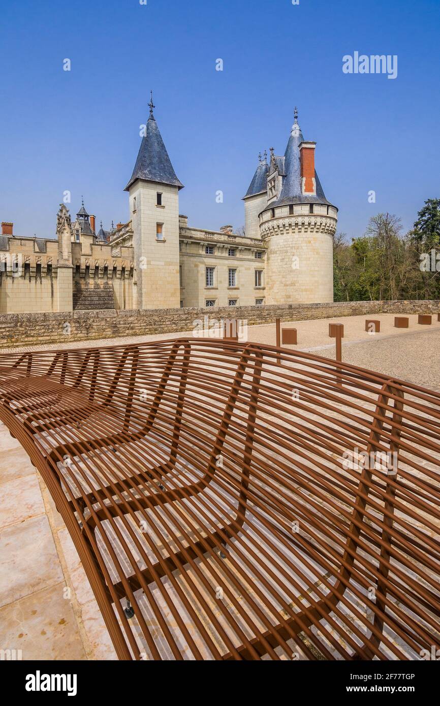 15C Chateau de Dissay, Vienne (86), France. Stock Photo