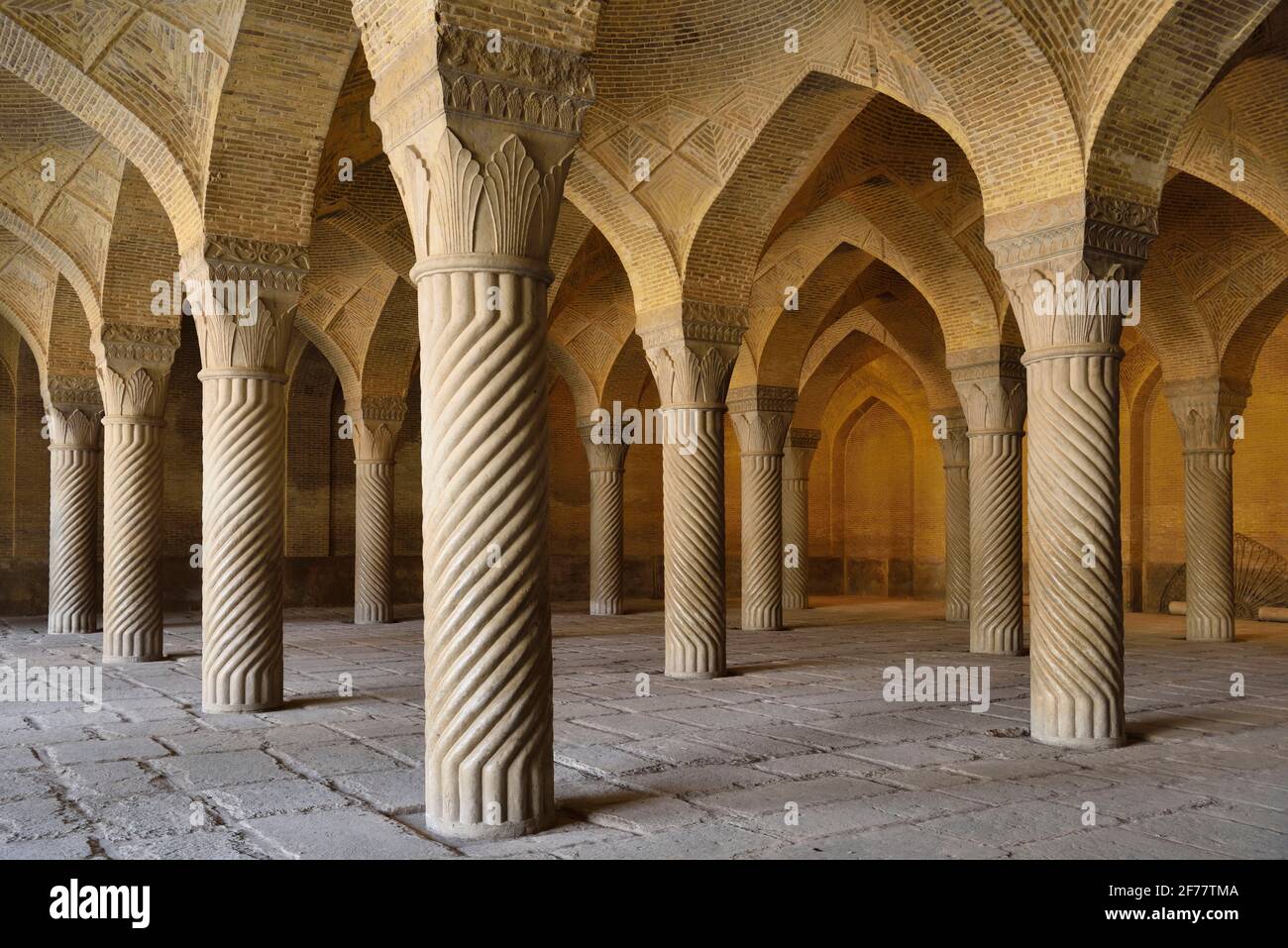 Iran, Fars province, Shiraz, Vakil mosque (18th century) Stock Photo