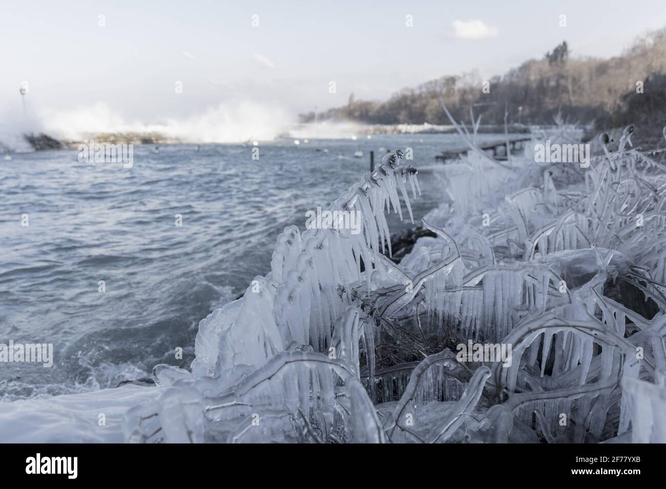 France, Haute Savoie, Lake Leman, Yvoire, labeled Les Plus Beaux ...