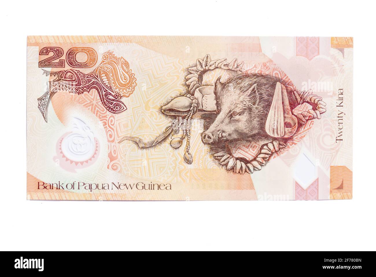 Papua New Guinea, Port Moresby, official money, kinas Stock Photo
