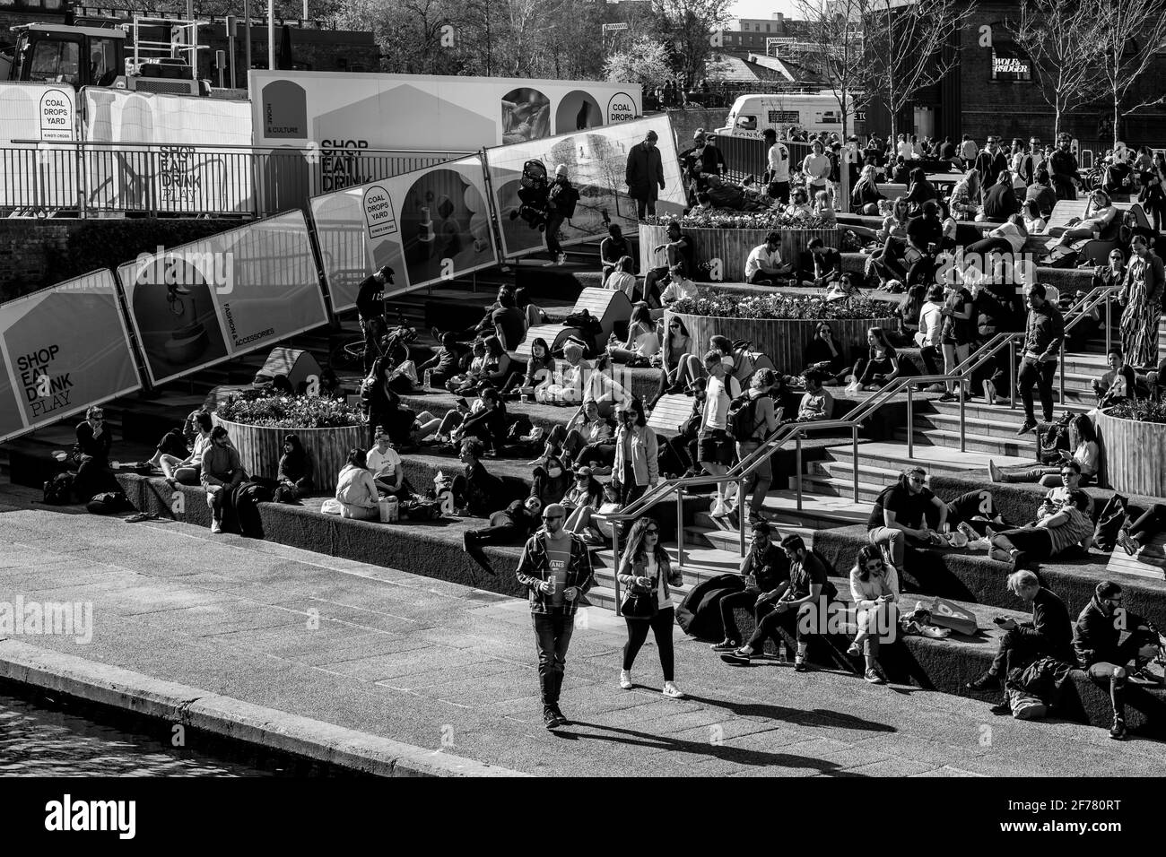 London canals and Kings Cross Stock Photo Alamy