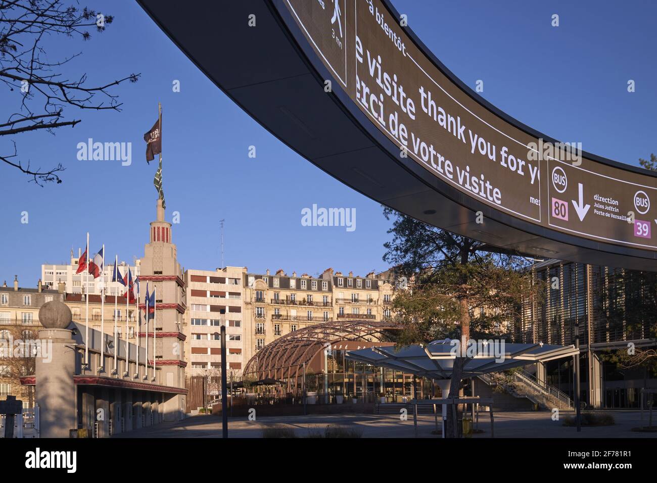 France, Paris, Paris Expo Porte de Versailles, the largest French  exhibition center Stock Photo - Alamy