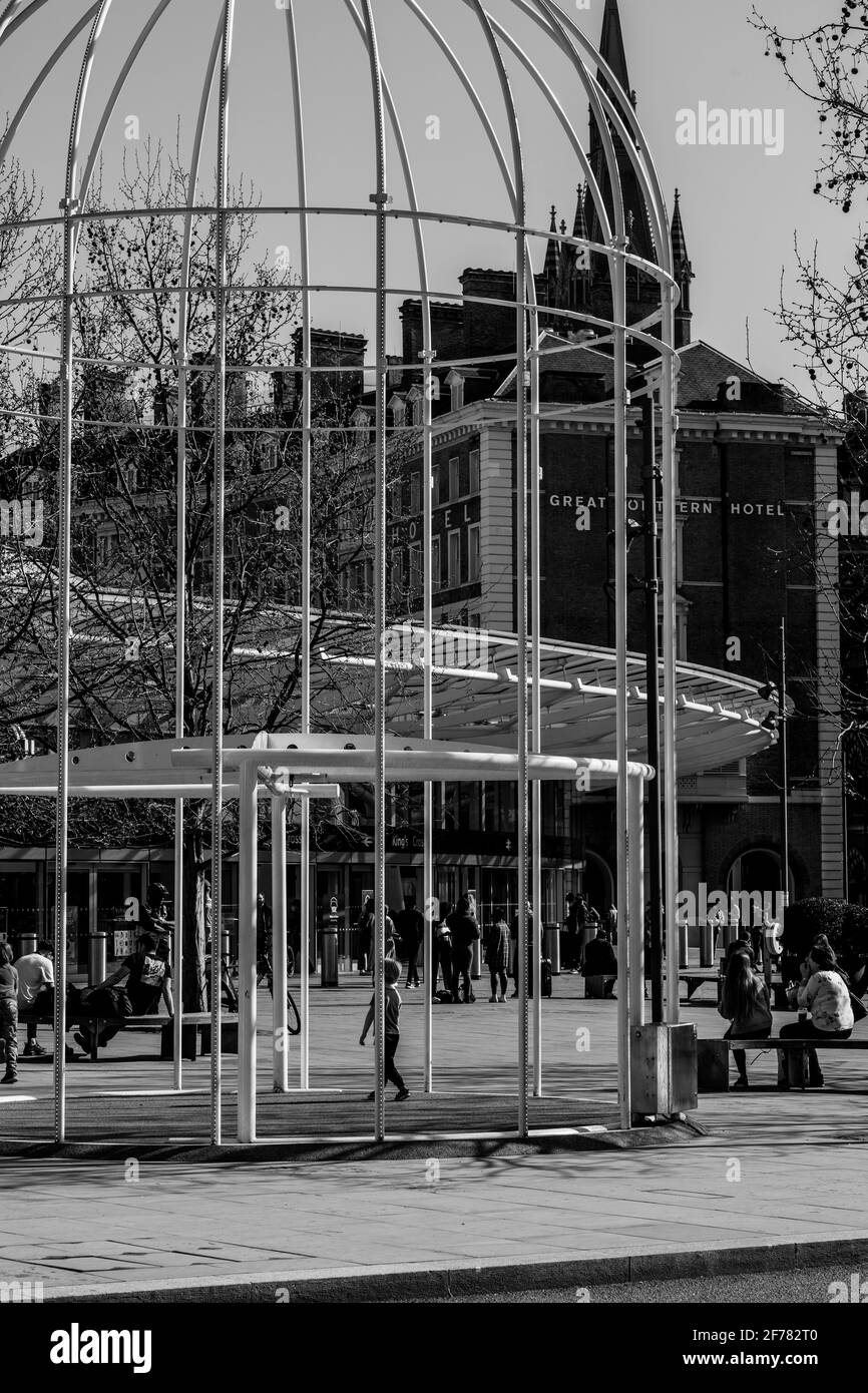 London canals and Kings Cross Stock Photo Alamy