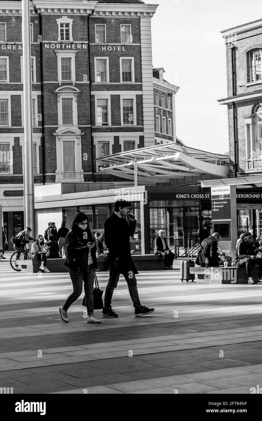 London canals and Kings Cross Stock Photo Alamy