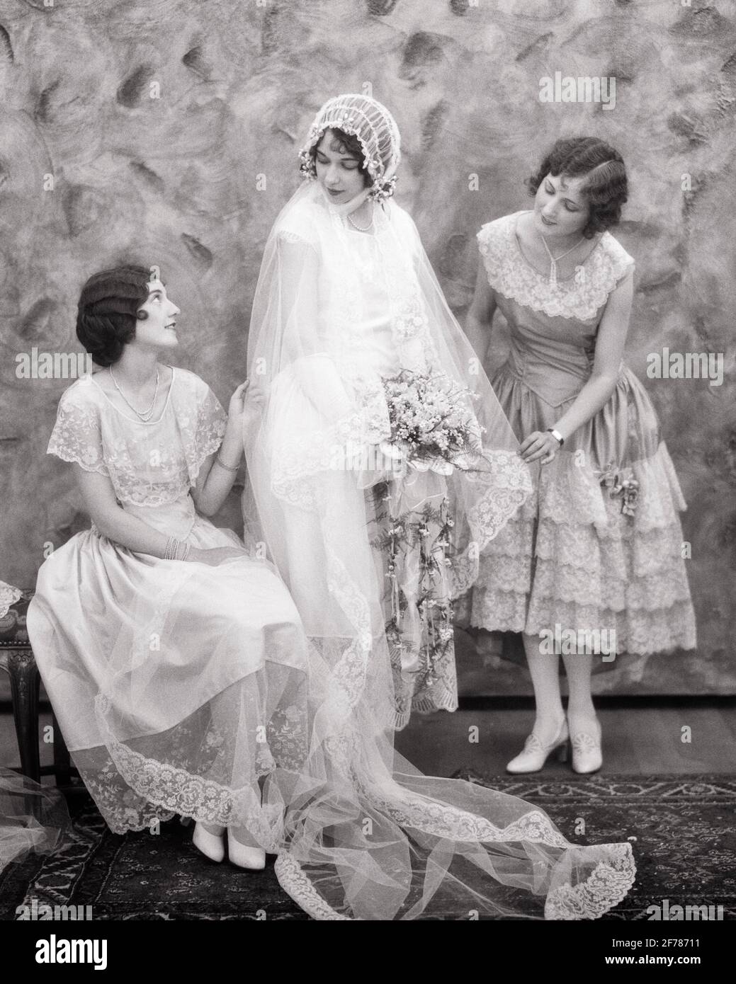 Vintage shop dress photoshoot