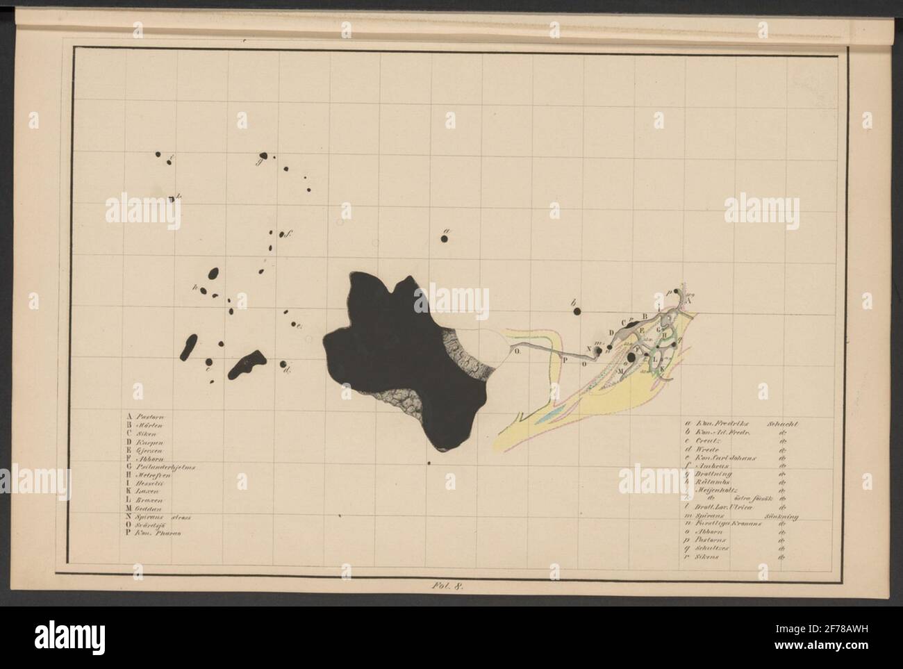 Large copper mountain chronology. Mining maps.ur Carl Sahlin's mountain