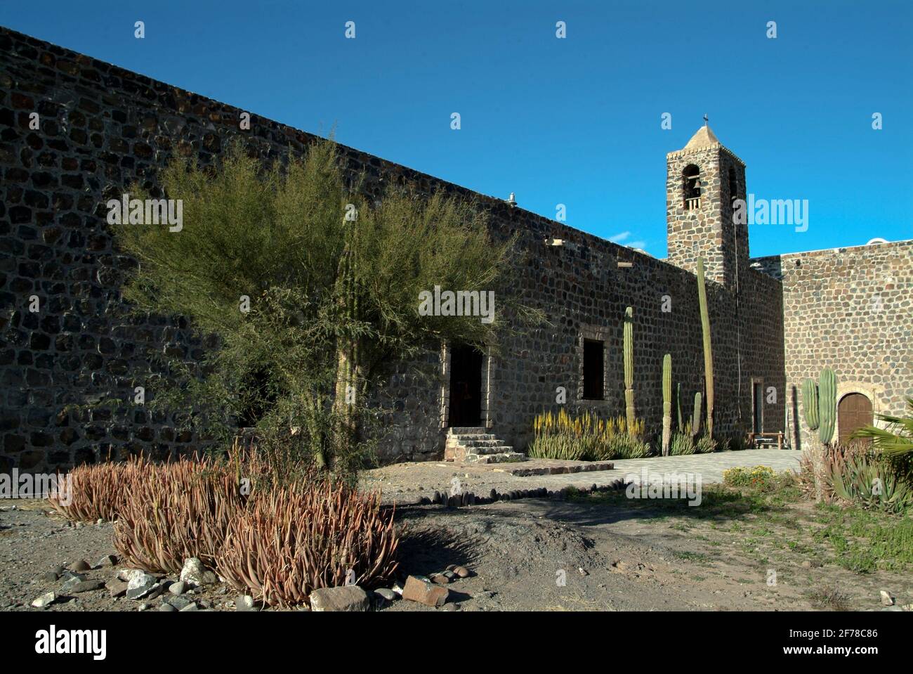 Santa Rosalia mission Stock Photo - Alamy