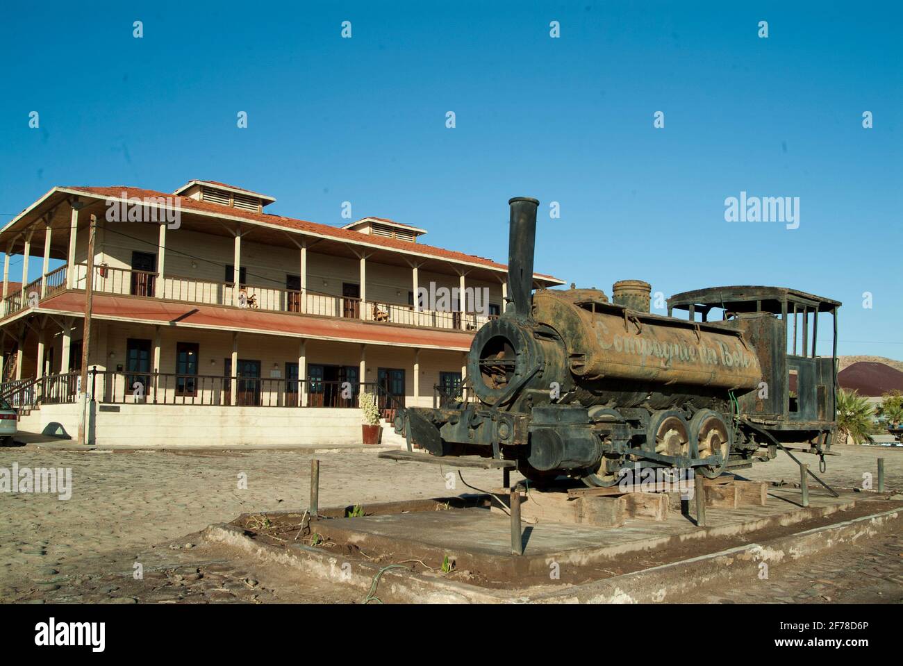 Hotel Frances, Santa Rosalia, Baja California Stock Photo Alamy