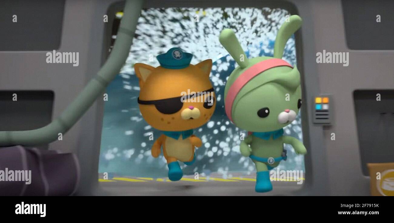 OCTONAUTS: THE RING OF FIRE, from left: Kwazii, Tweak, 2021. © Netflix ...