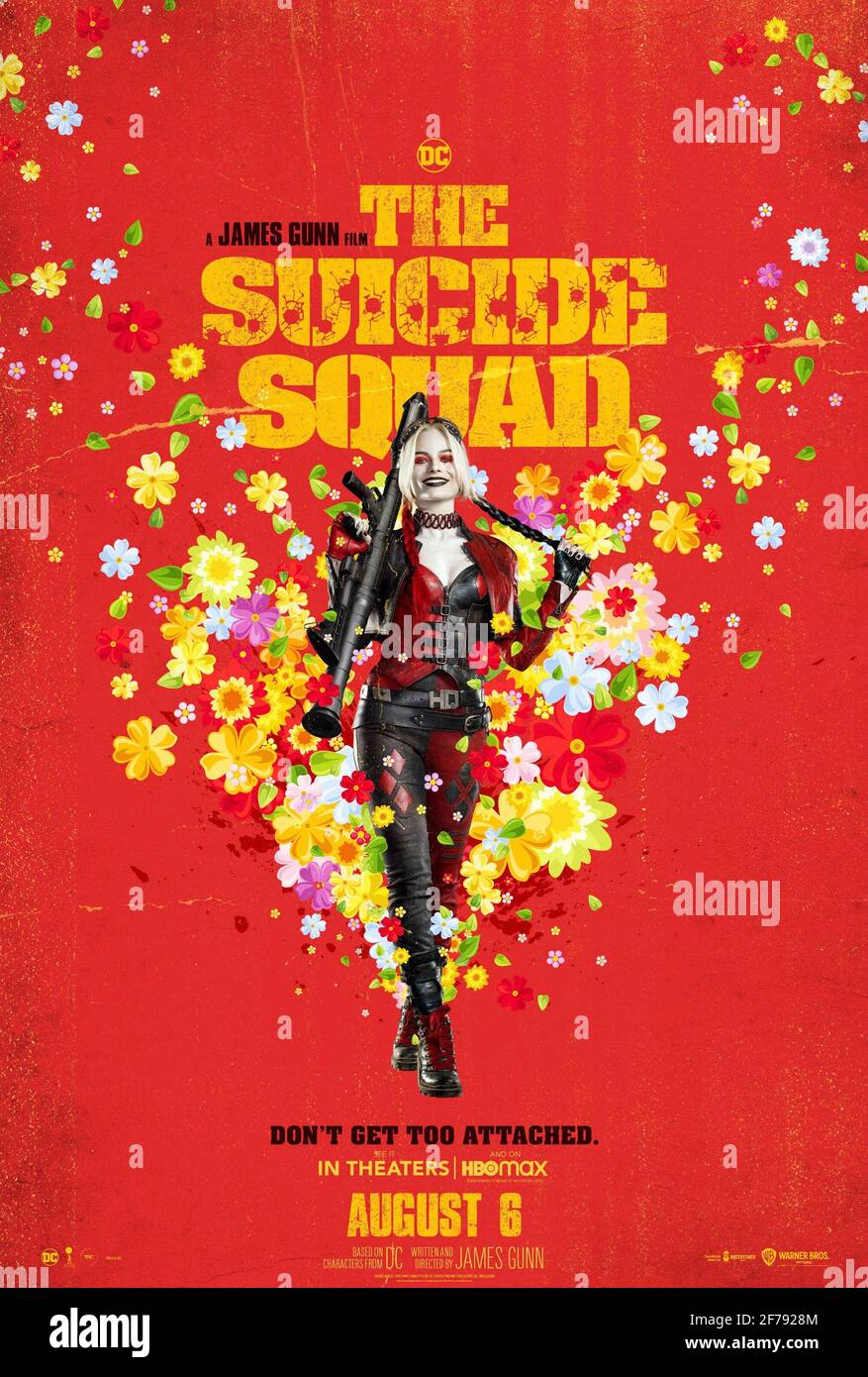 THE SUICIDE SQUAD, US character poster, Margot Robbie as Harley Quinn,  2021. © Warner Bros. /Courtesy Everett Collection Stock Photo - Alamy