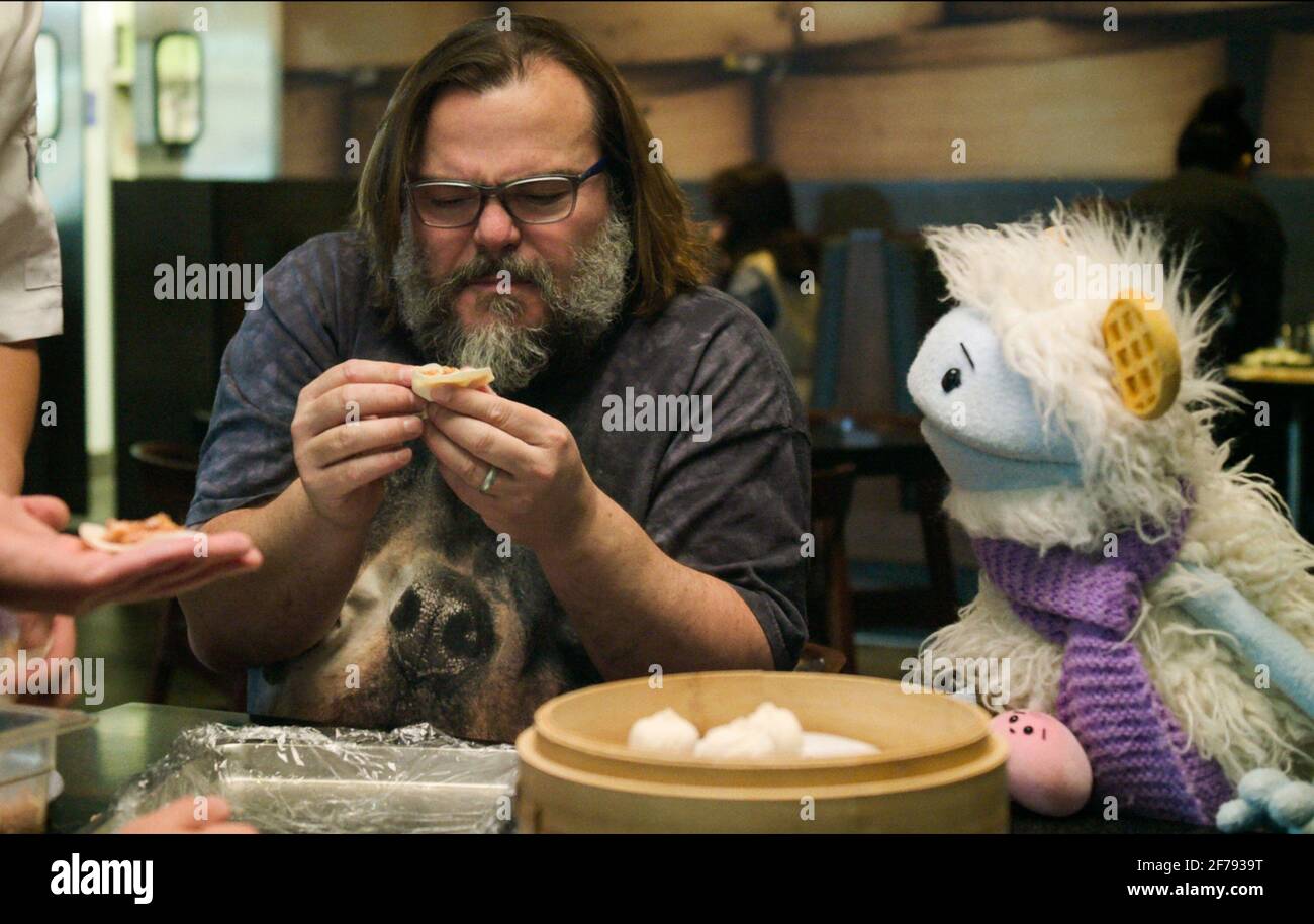 WAFFLES + MOCHI, (aka WAFFLES AND MOCHI), from left Jack Black, Waffles (voice Michelle Zamora