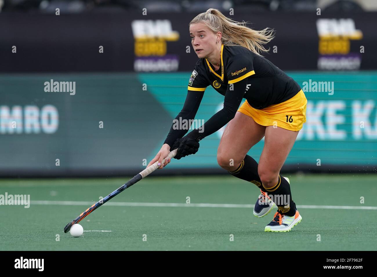 AMSTELVEEN, NETHERLANDS APRIL 5 Joosje Burg of Den Bosch during the