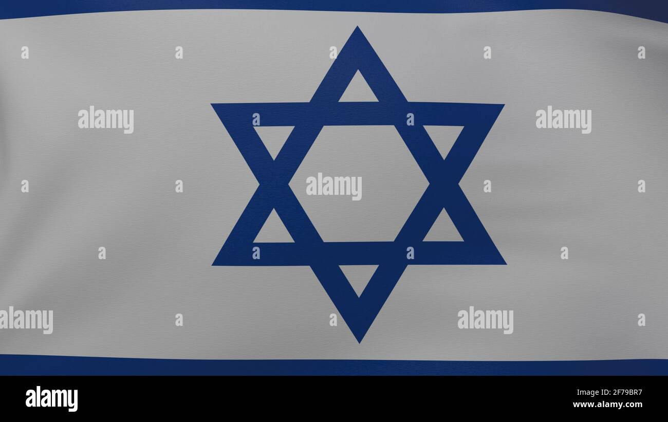 Israel flag background. National flag of Israel texture Stock Photo - Alamy