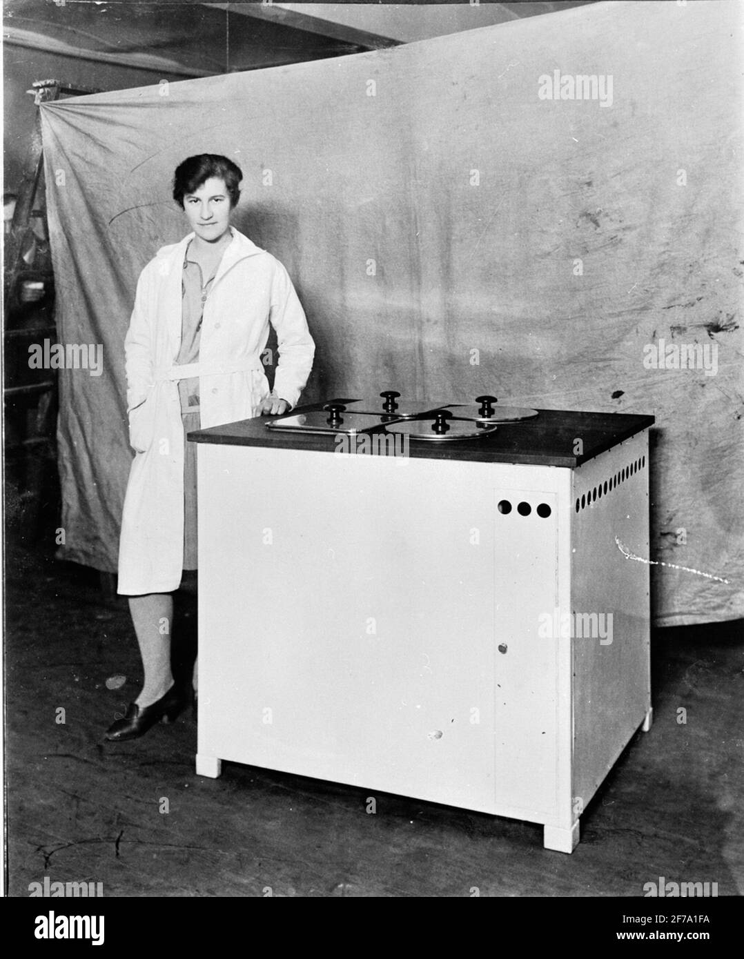 The Electrolux laboratory. IceCream box 4 Hole. On the picture a