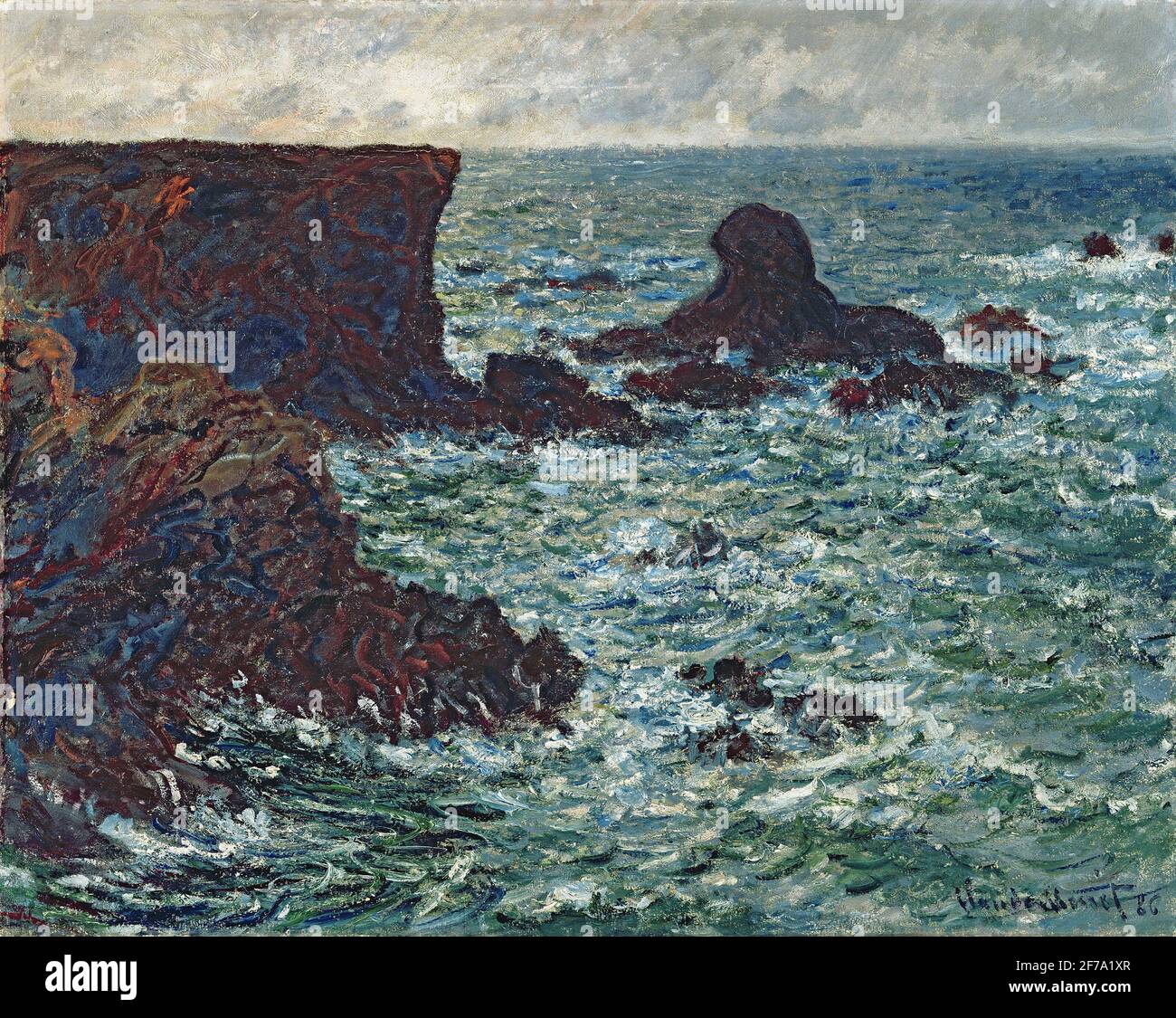 Monet belle ile hi-res stock photography and images - Alamy