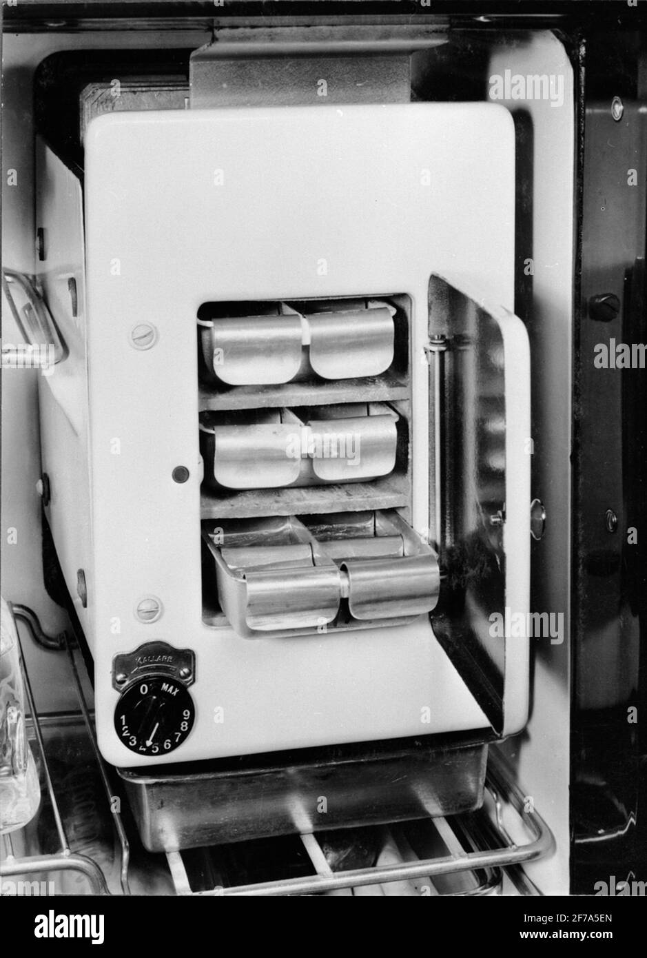 The Electrolux laboratory. L 38 Refrigerator radiator, ice freezing part  Stock Photo - Alamy