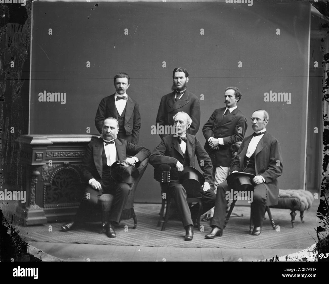 The staff of the Russian Embassy Stock Photo - Alamy