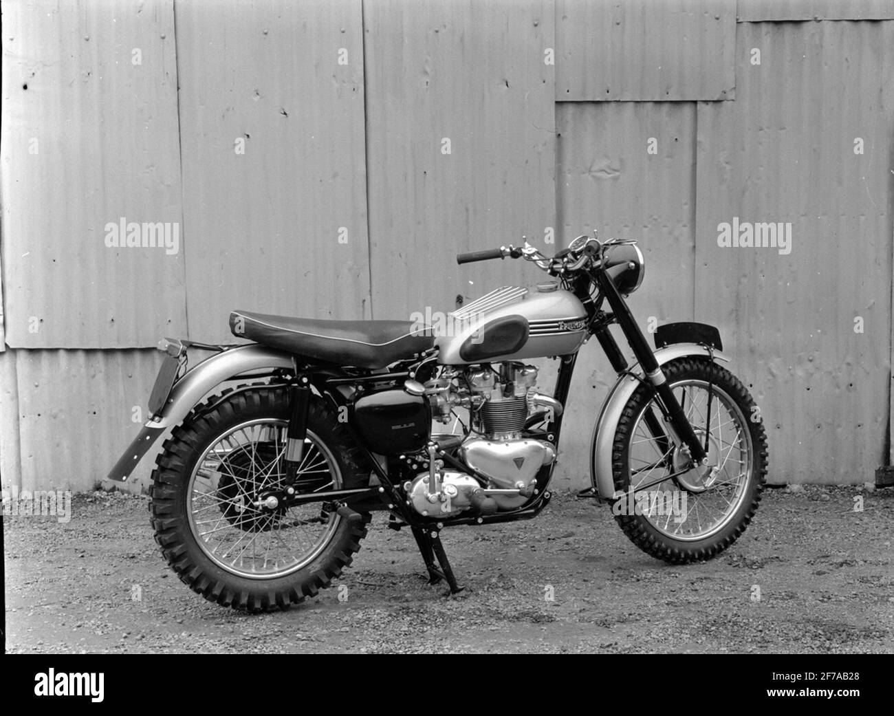 Triumph Model Mcs Triumph motorcycle vintage hi-res stock photography and images - Alamy