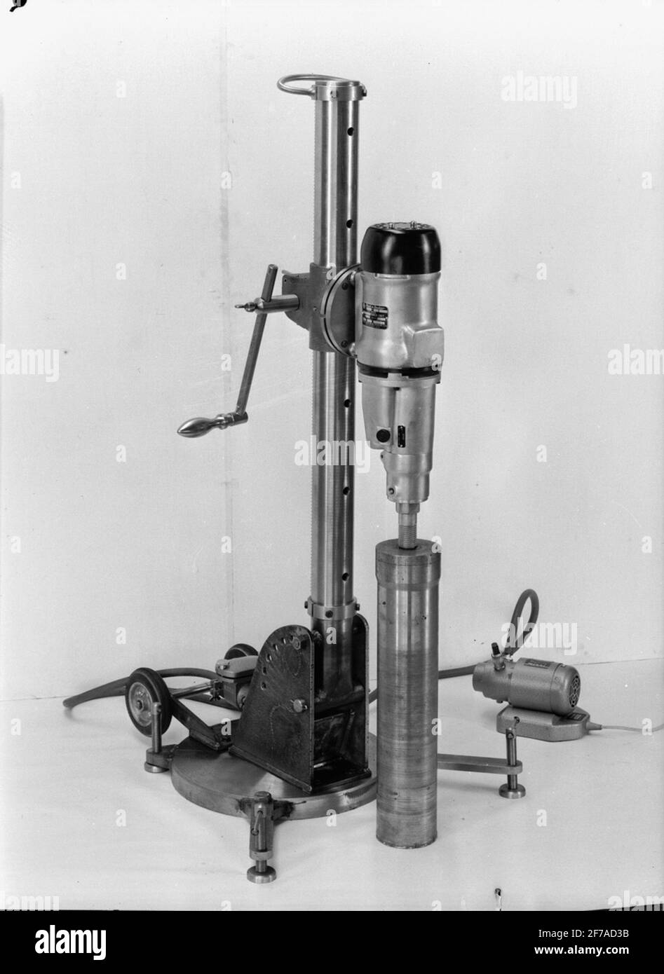 Drilling machine Black and White Stock Photos & Images Alamy