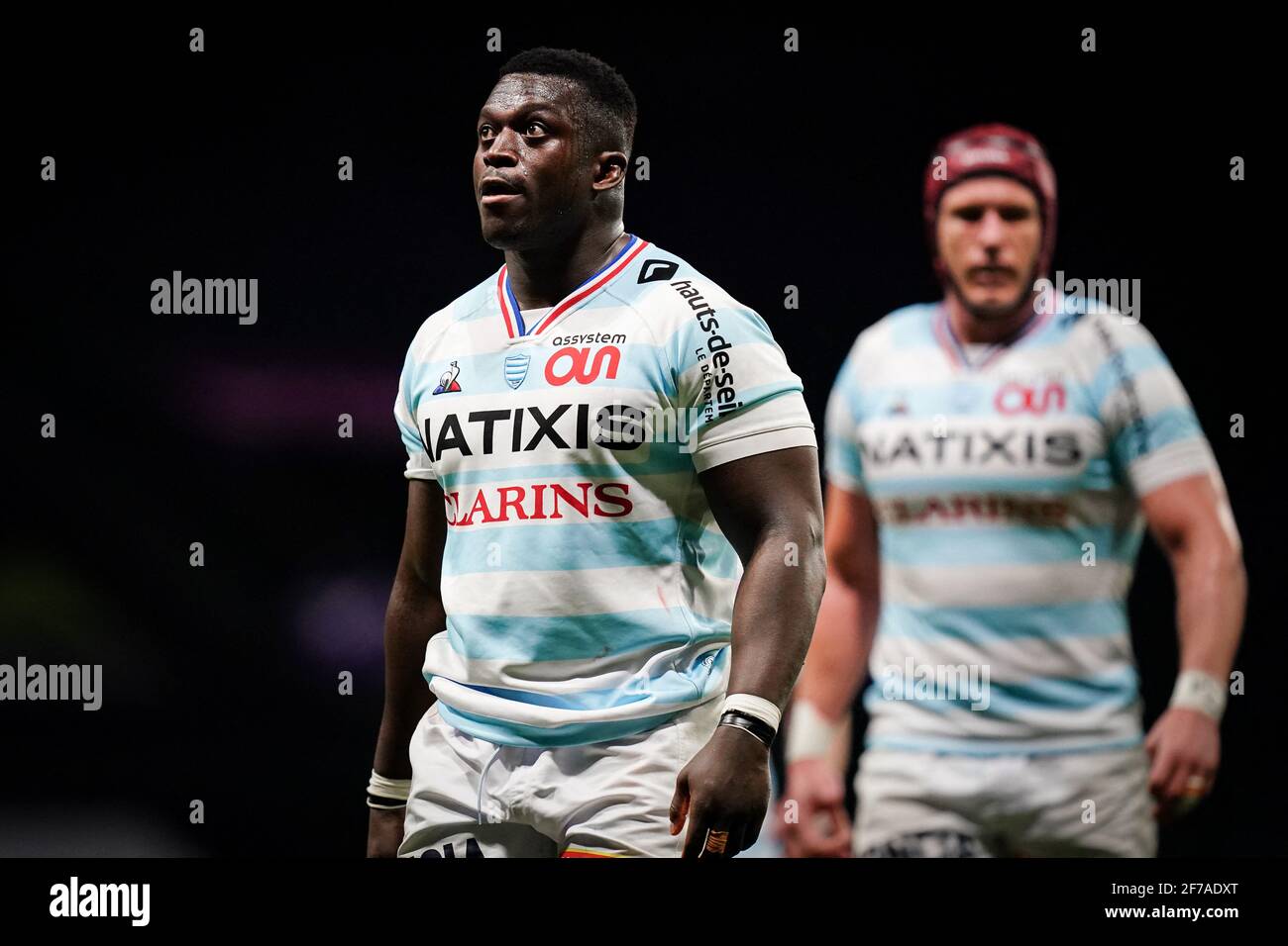 Cedate Gomes Sa R92 During The 8th Finale Match Of Champions Cup Between Racing 92 R92 And Edinburgh Rugby Er At The Paris La Defense Arena In Nanterre France On April 4