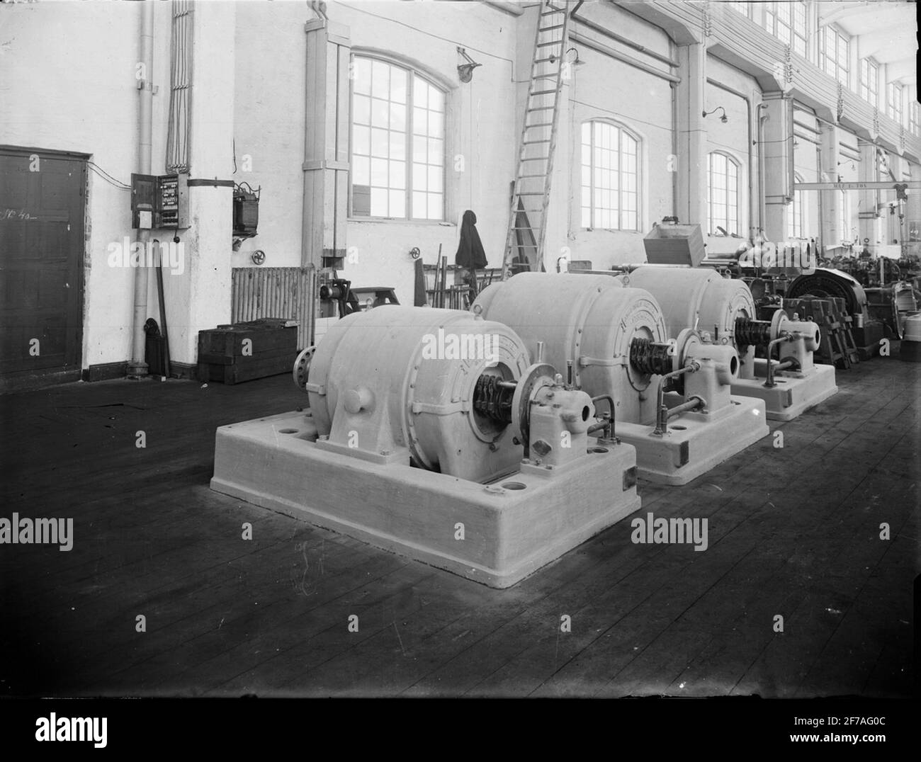 Power plant generators Black and White Stock Photos & Images - Alamy